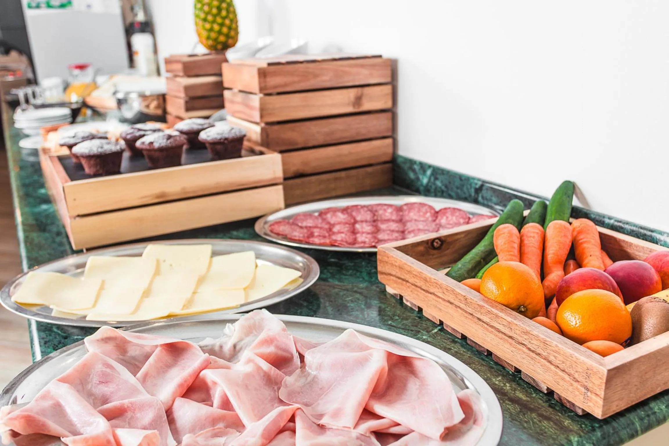 Buffet breakfast in Evo Boutique Hotel & SPA
