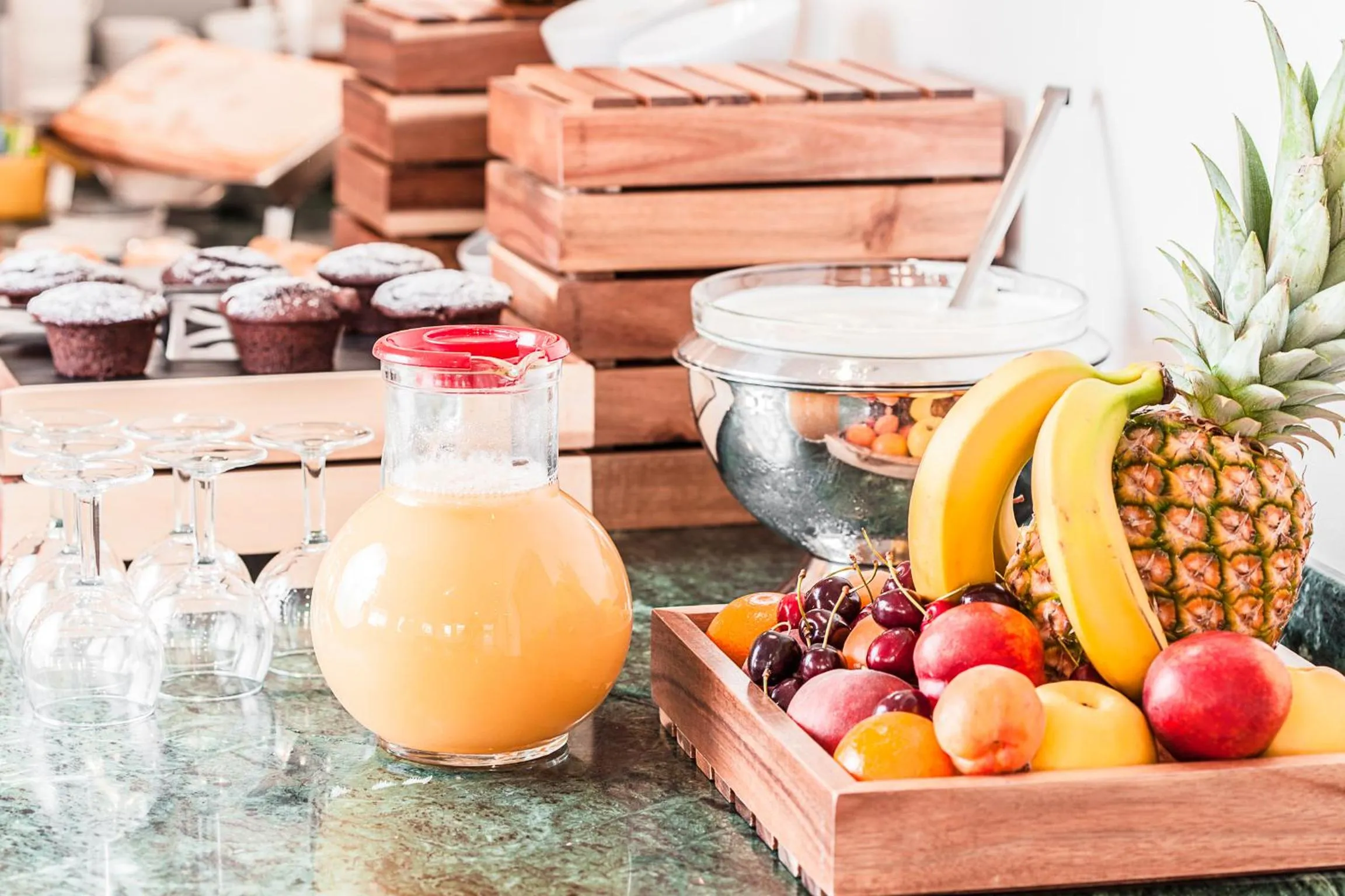 Breakfast in Evo Boutique Hotel & SPA