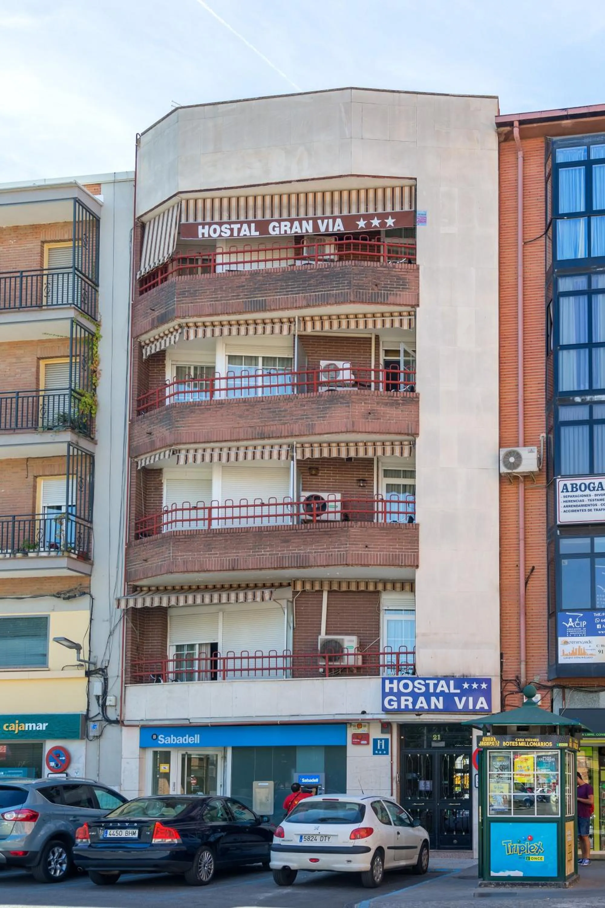 Decorative detail in Hostal Gran Vía