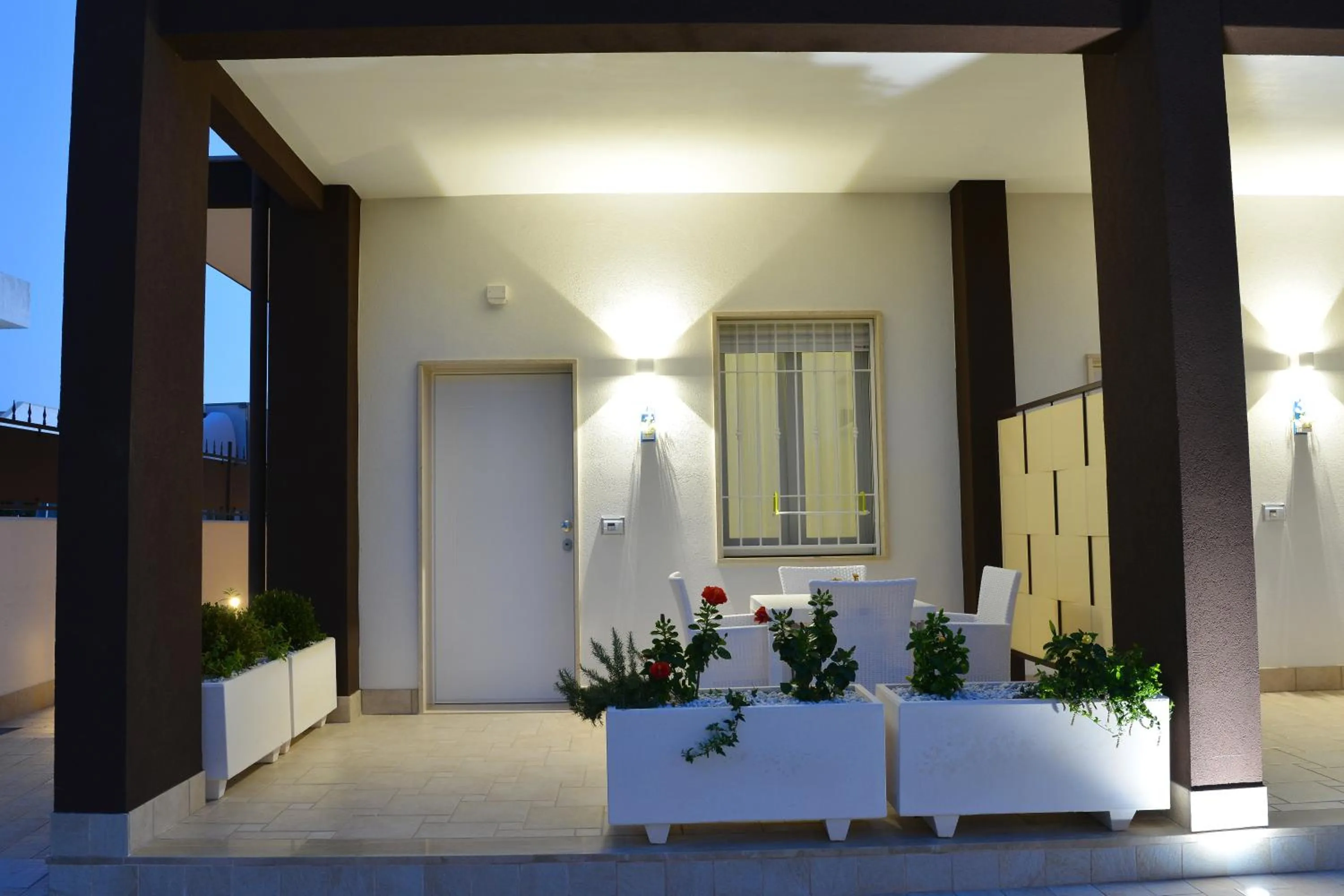 Patio in B&B Il FIORONE