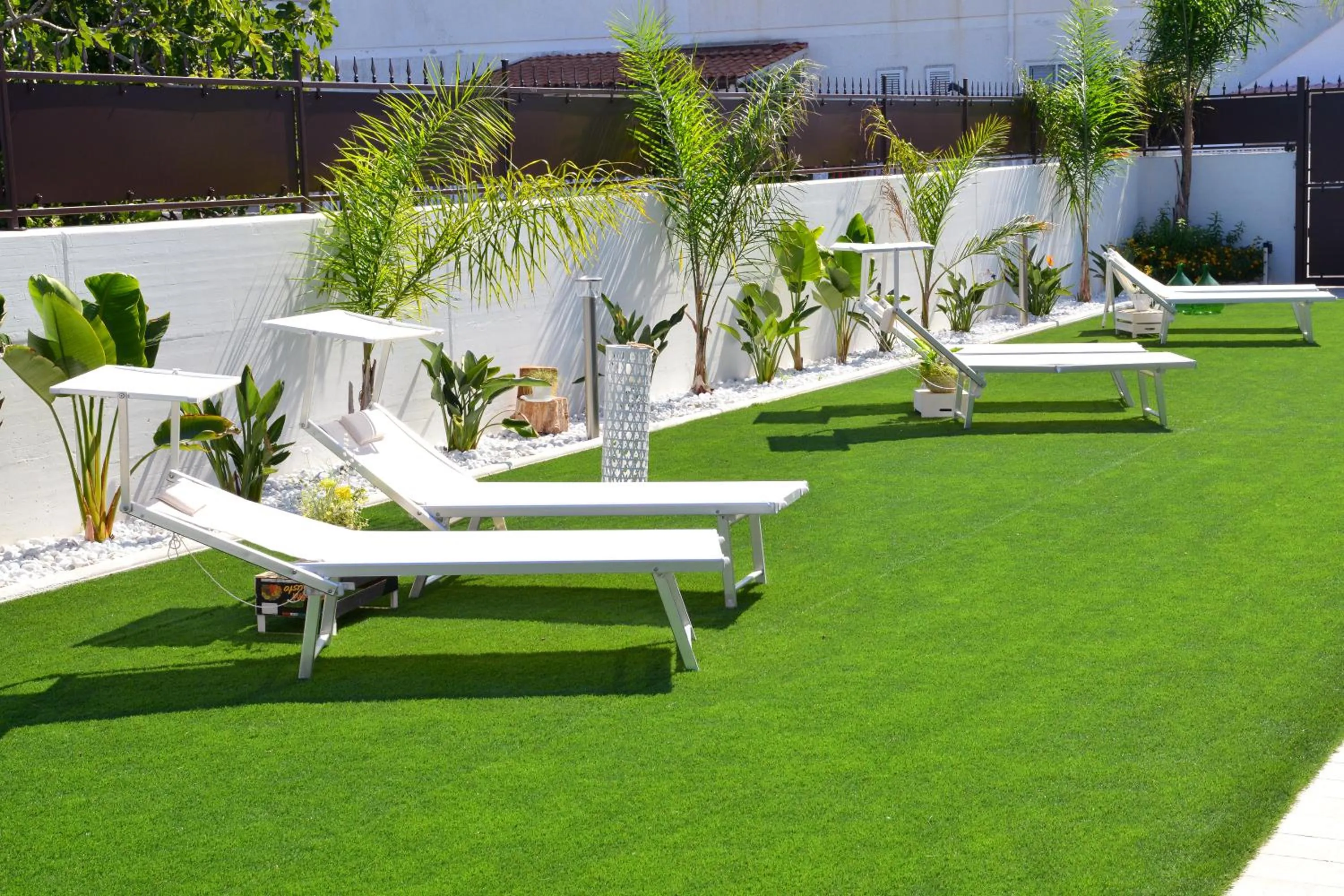 Garden in B&B Il FIORONE