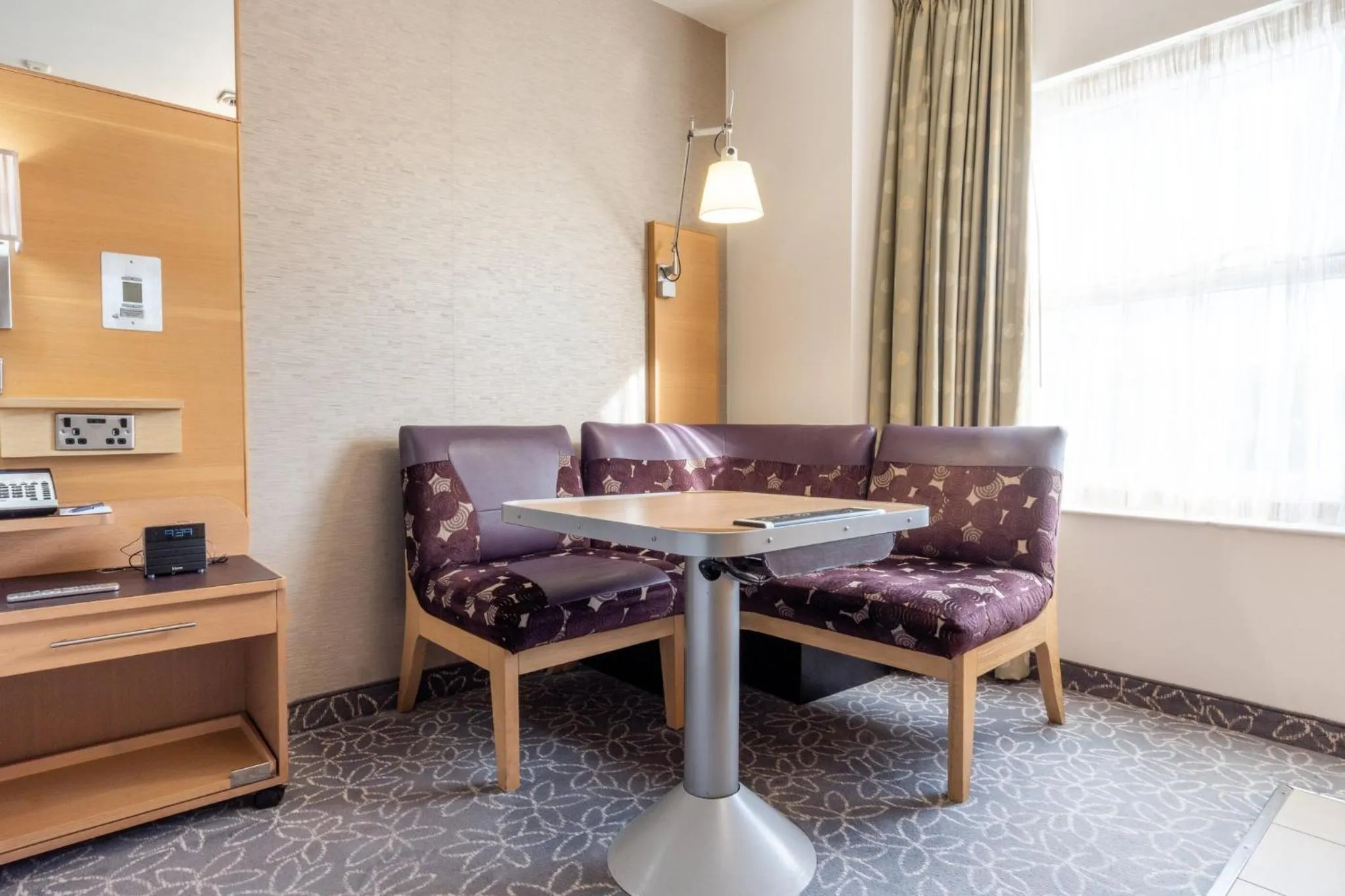 Seating area in Club Quarters Hotel Covent Garden Holborn, London