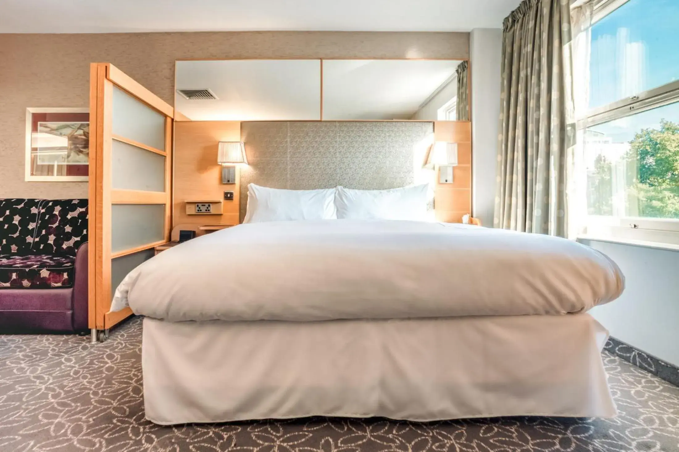 Bedroom, Bed in Club Quarters Hotel Covent Garden Holborn, London Bedroom, Bed in Club Quarters Hotel Covent Garden Holborn, London