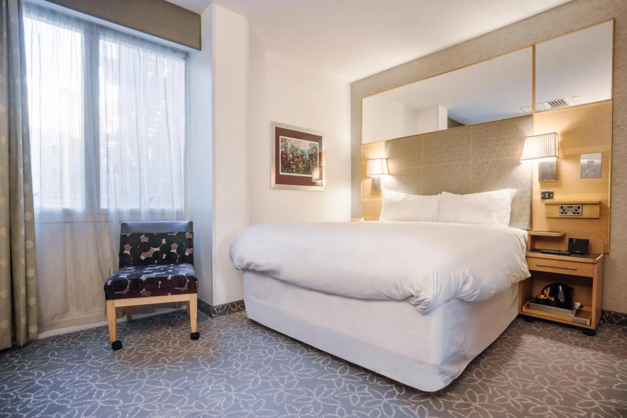 Bed in Club Quarters Hotel Covent Garden Holborn, London