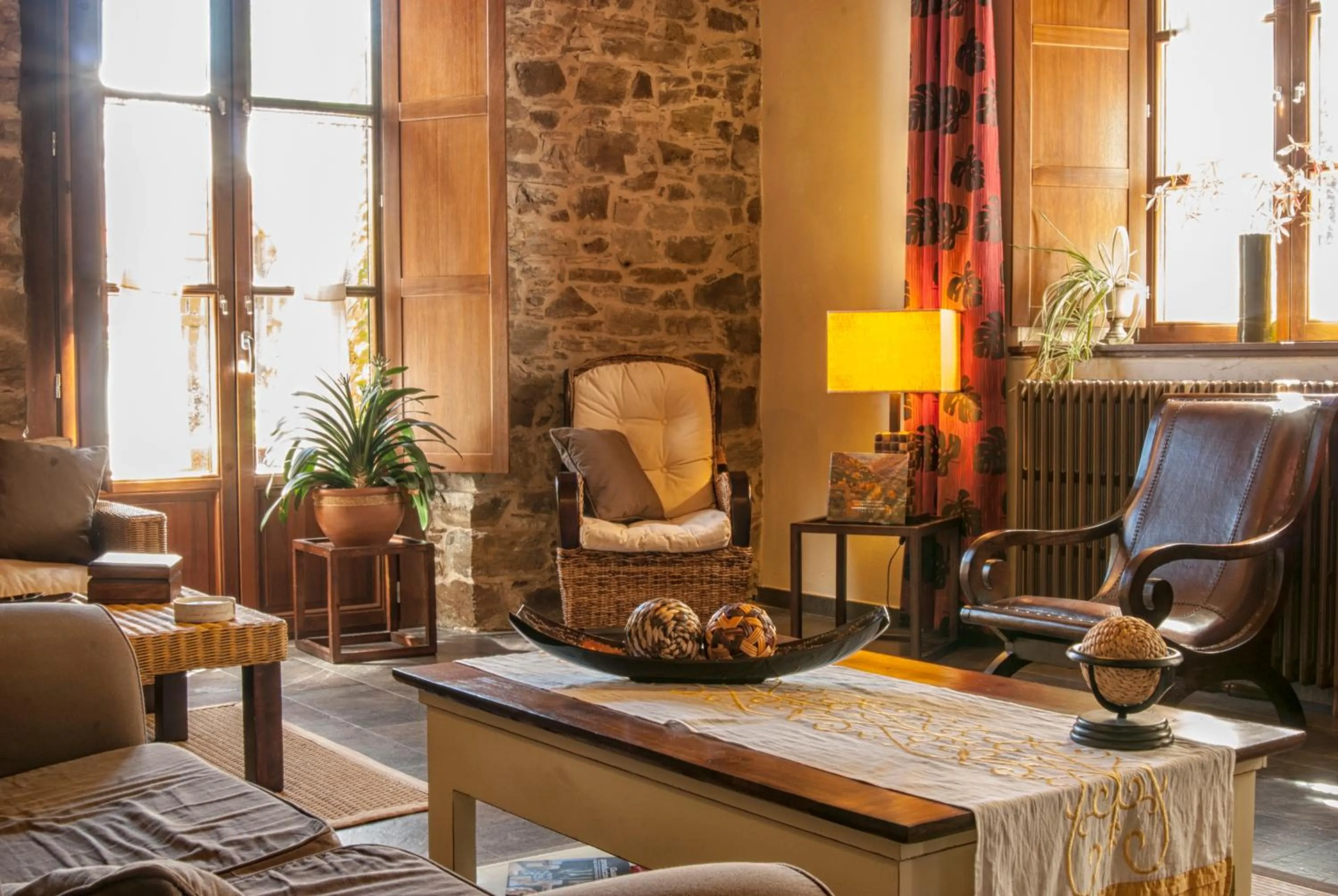 Living room in Hotel Valle del Silencio