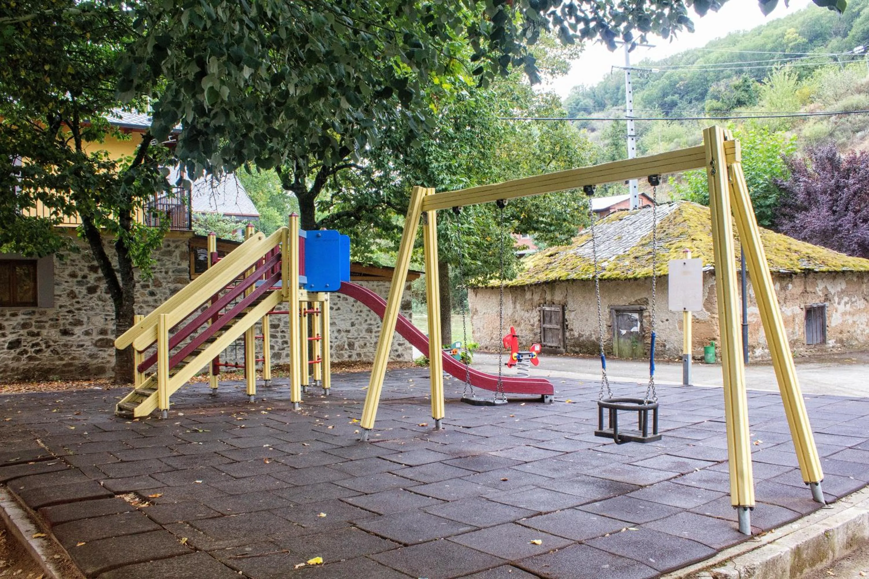 Children play ground in Hotel Valle del Silencio