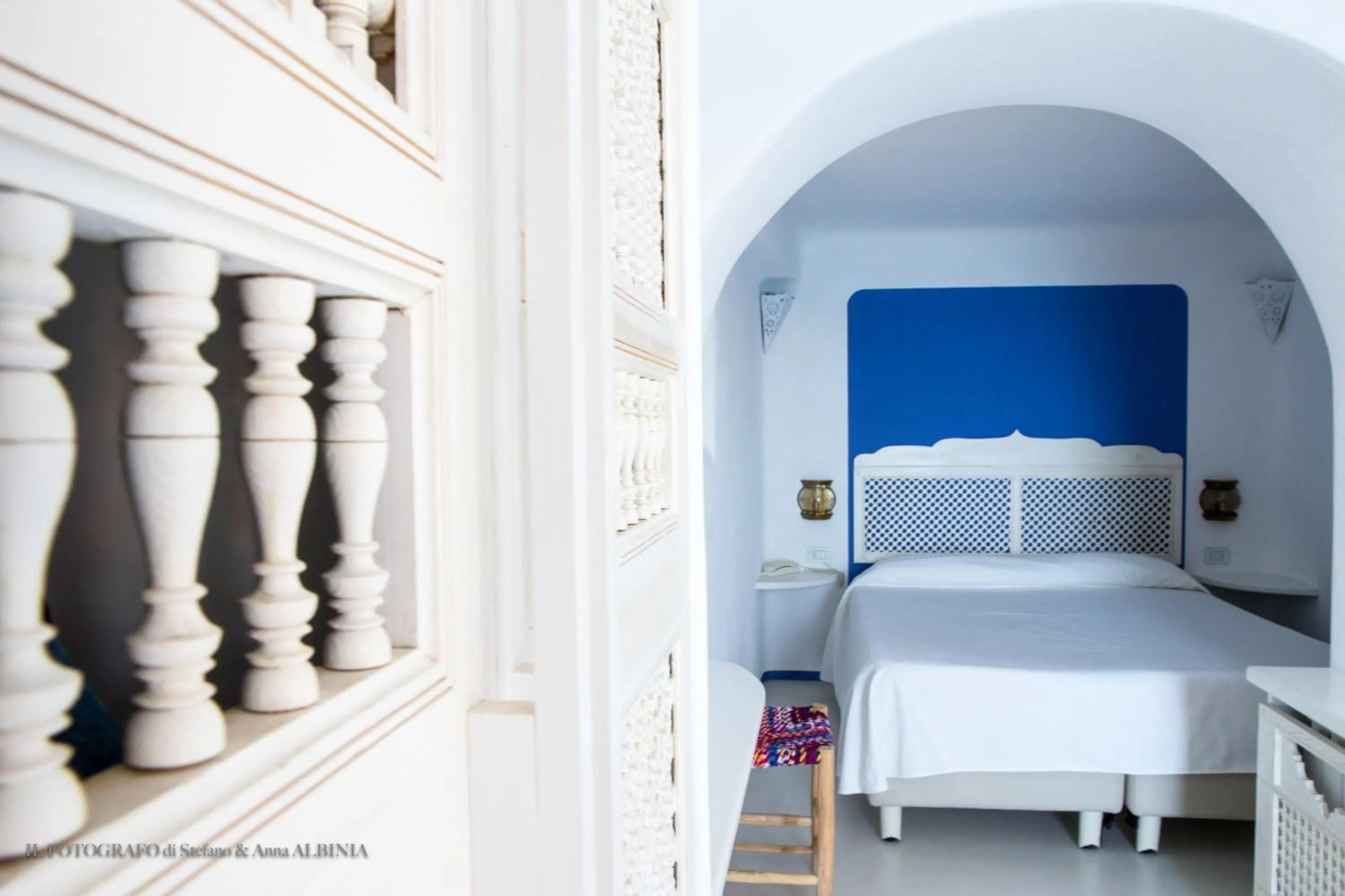 Bedroom, Bed in Hotel Saraceno