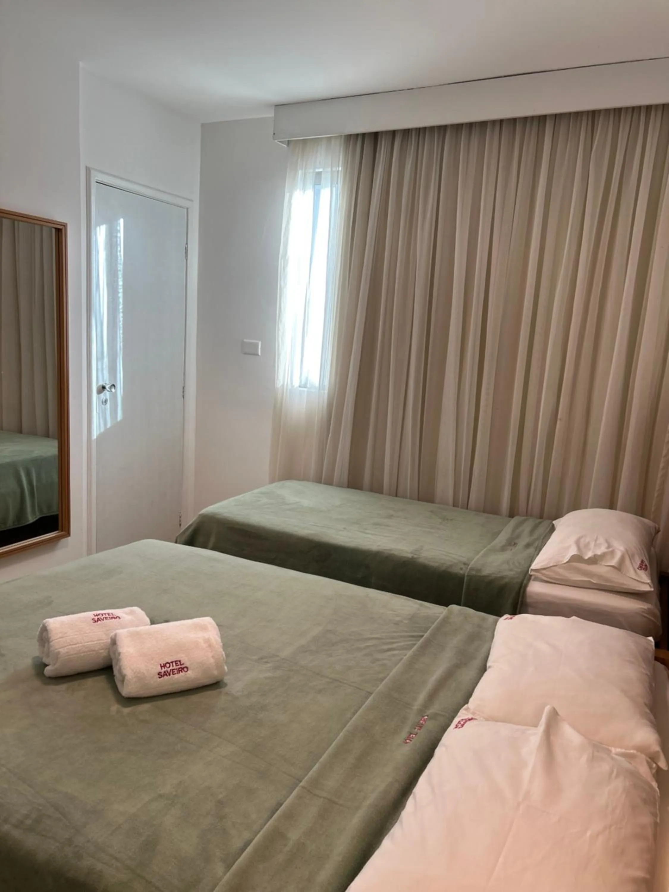 Bed in Hotel Saveiro