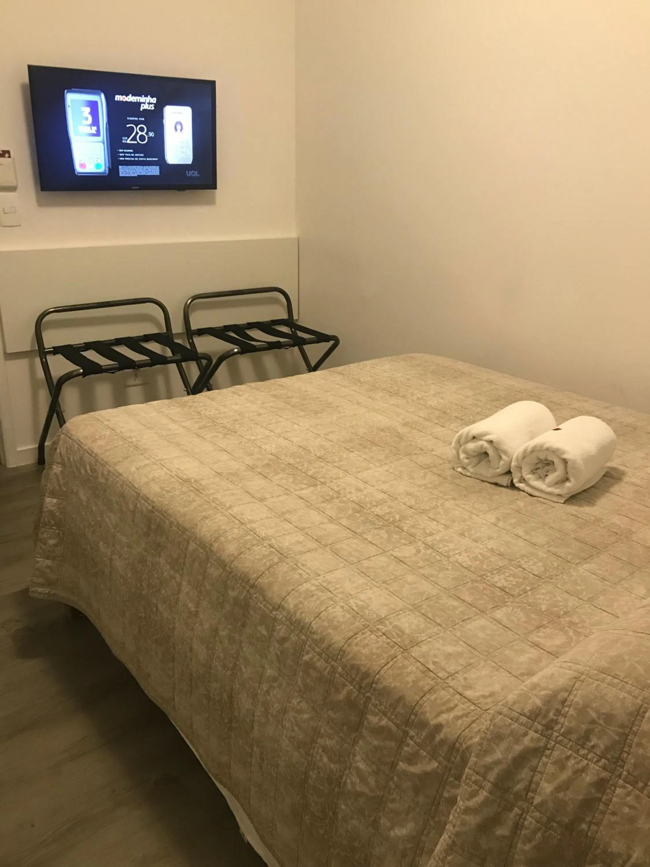 Bed in Hotel Saveiro