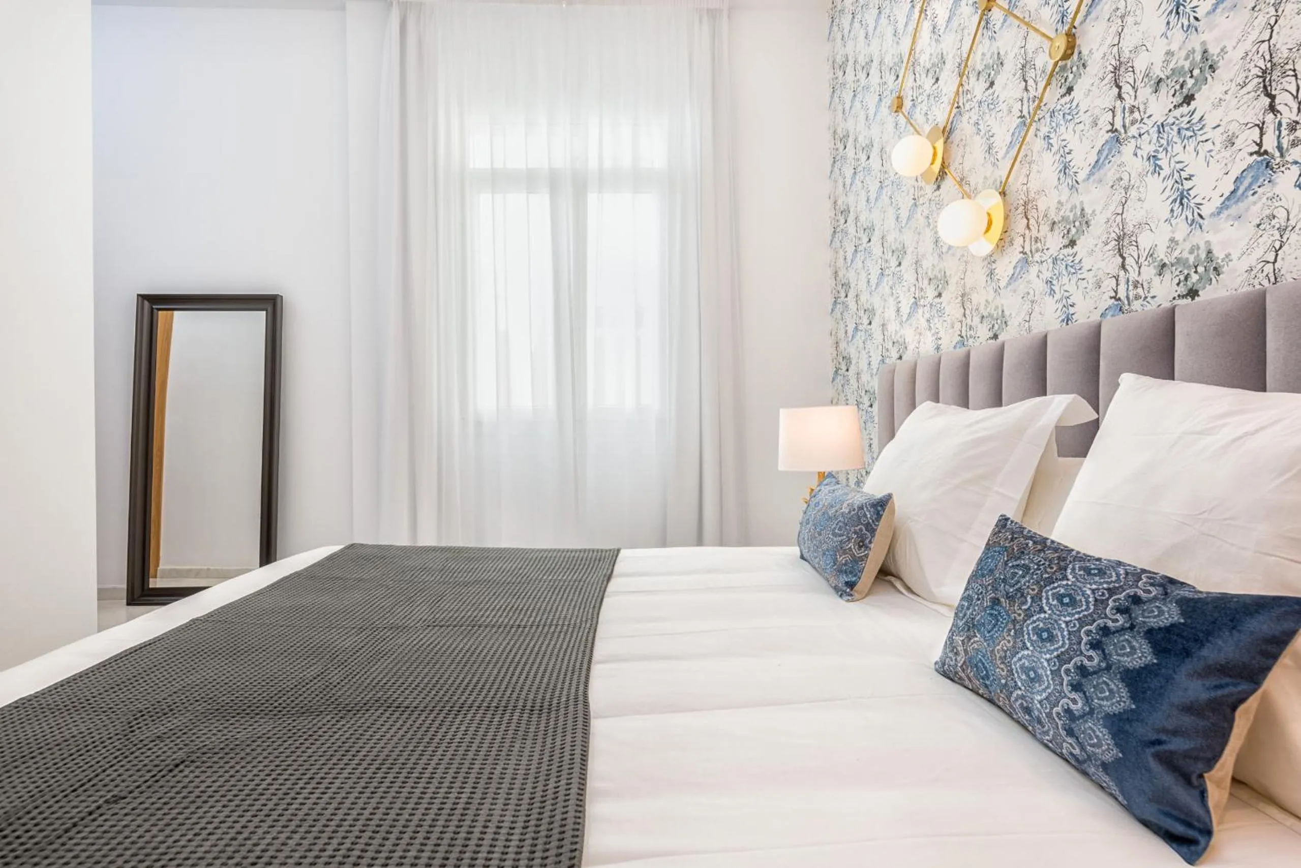 Living room, Bed in iloftmalaga Premium Alameda Principal