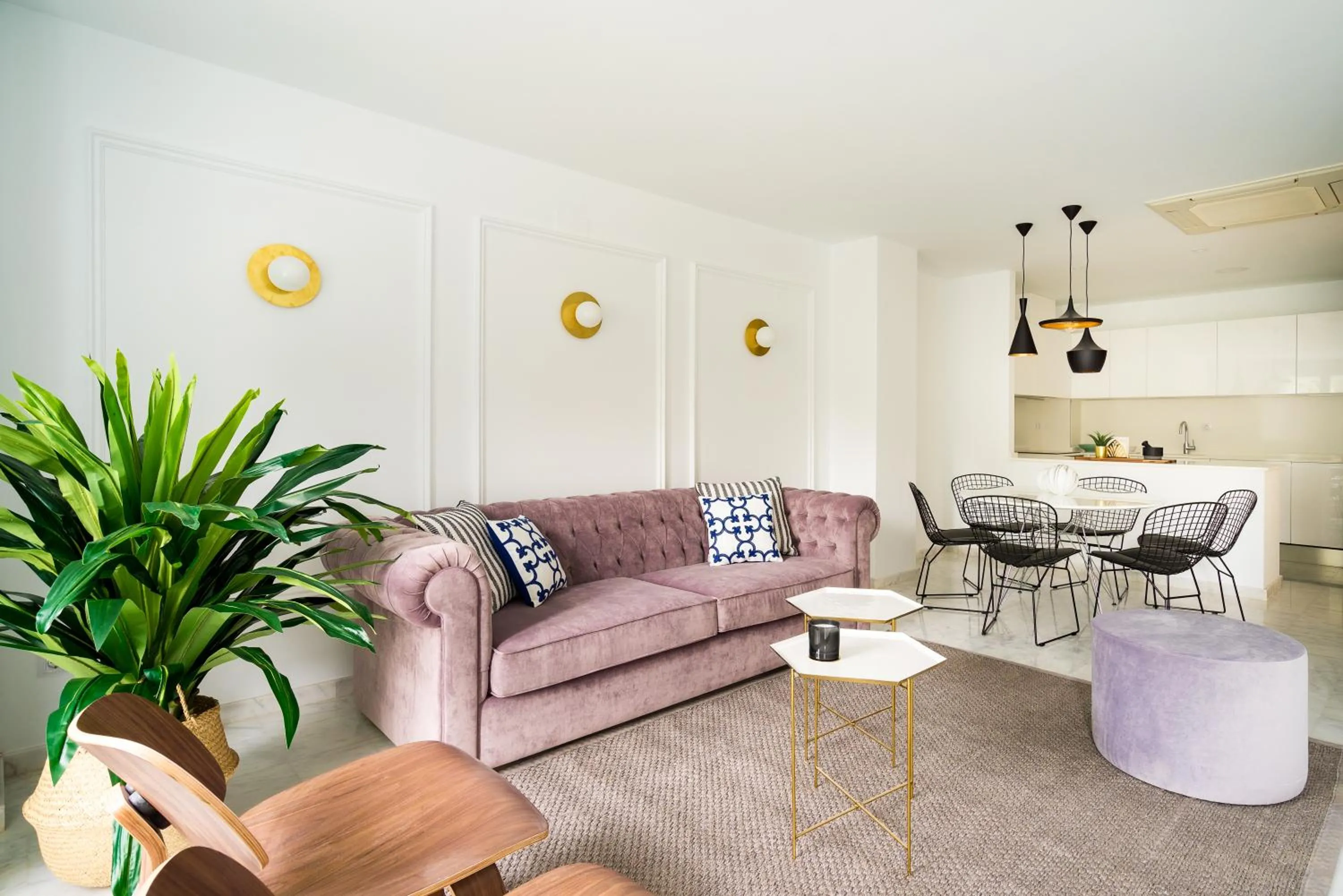 Living room in iloftmalaga Premium Alameda Principal