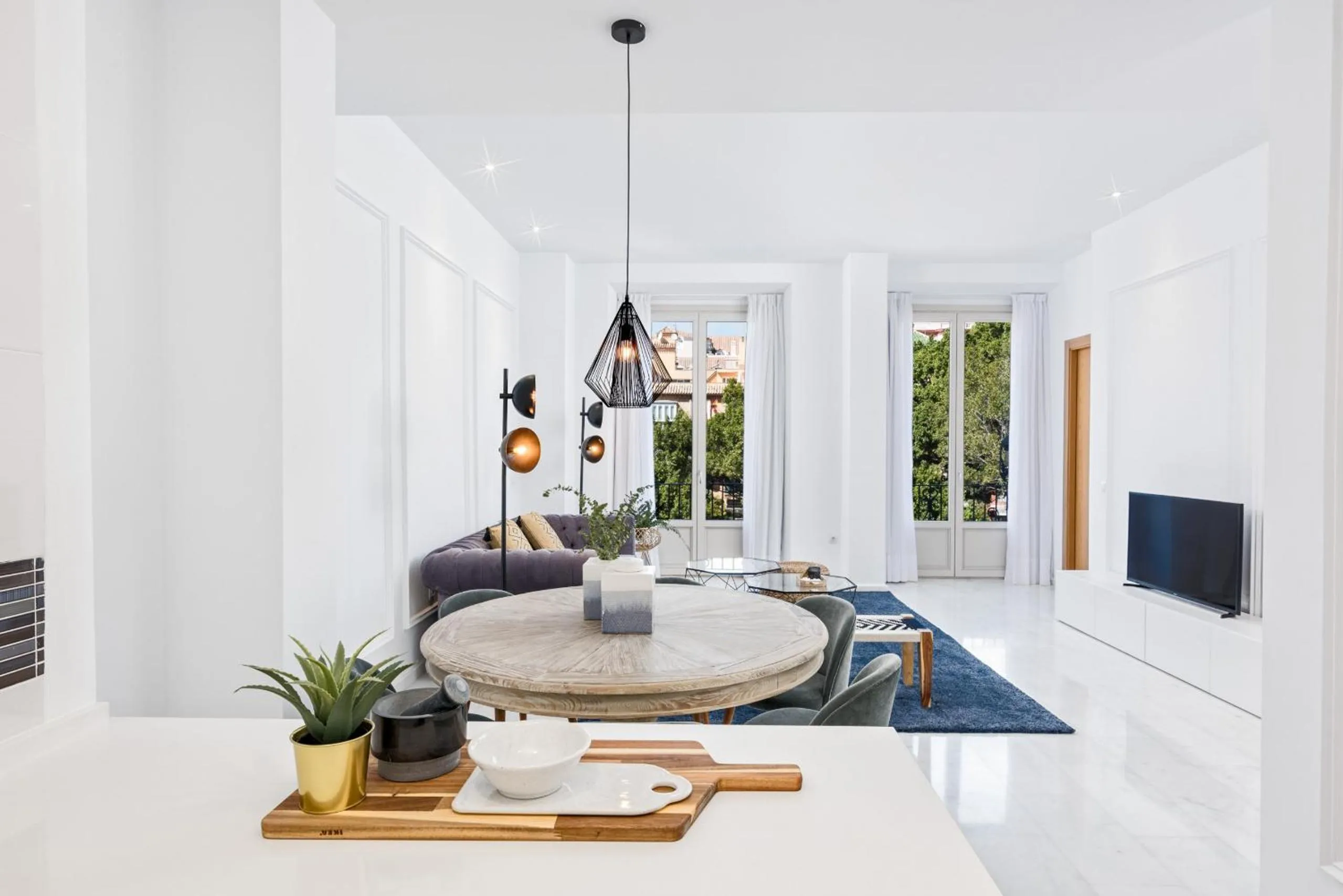 Living room in iloftmalaga Premium Alameda Principal