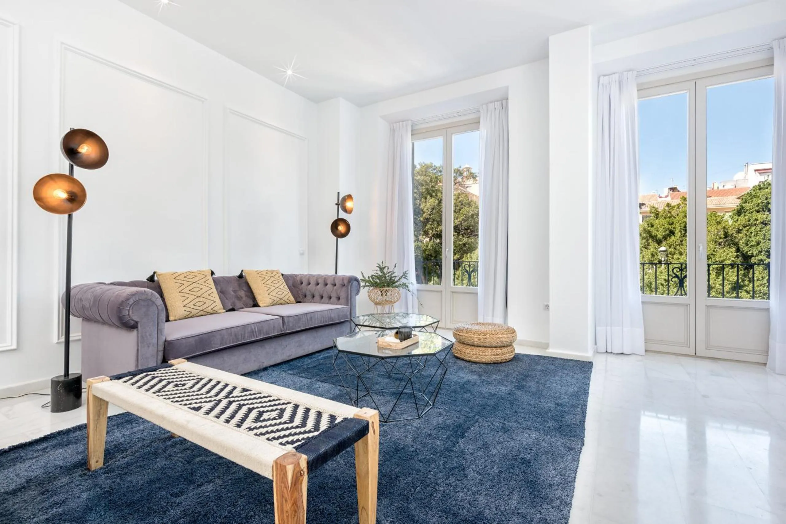 Living room in iloftmalaga Premium Alameda Principal