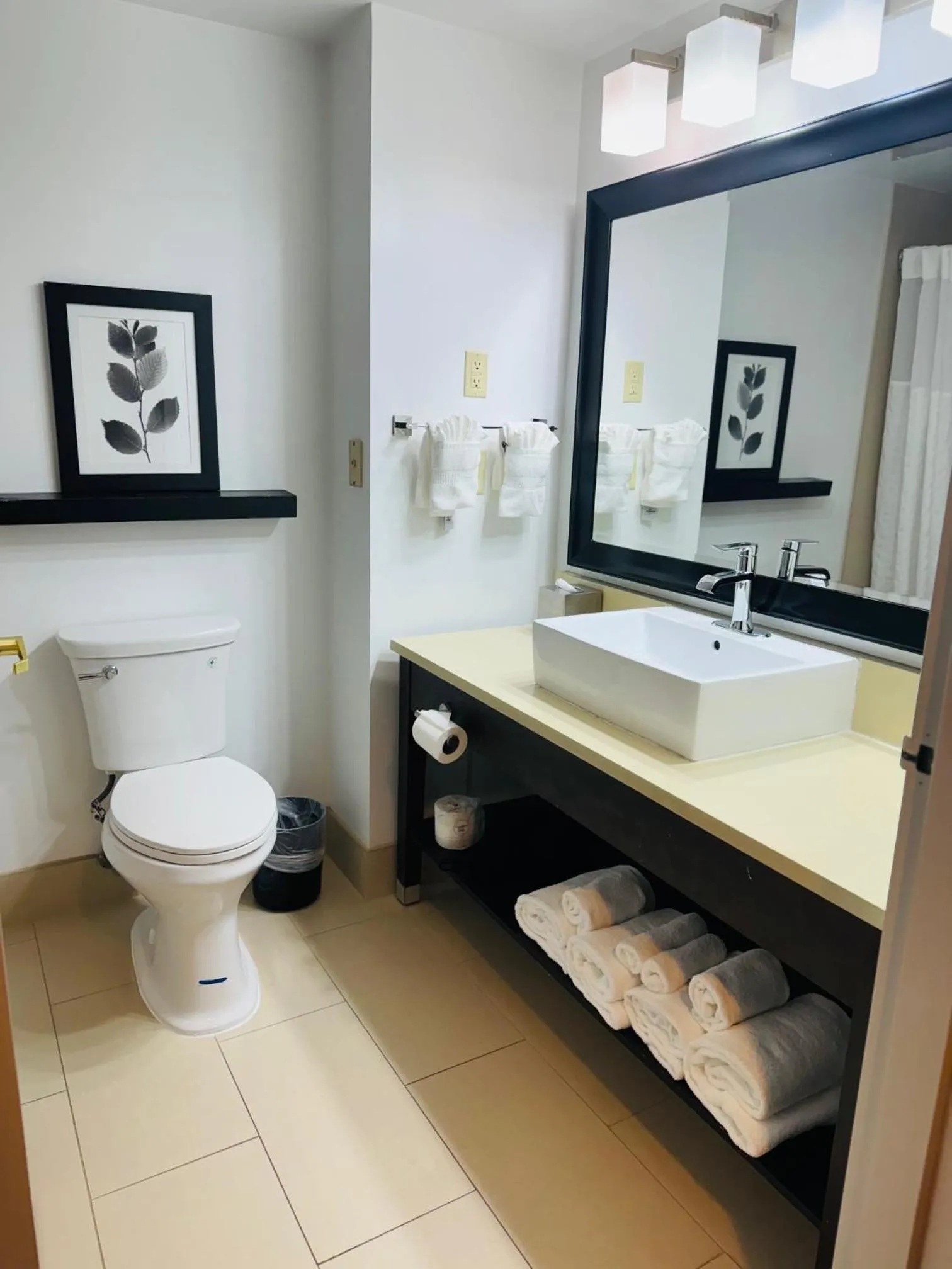 Bathroom in Country Inn & Suites by Radisson, Lawrenceville near Northside