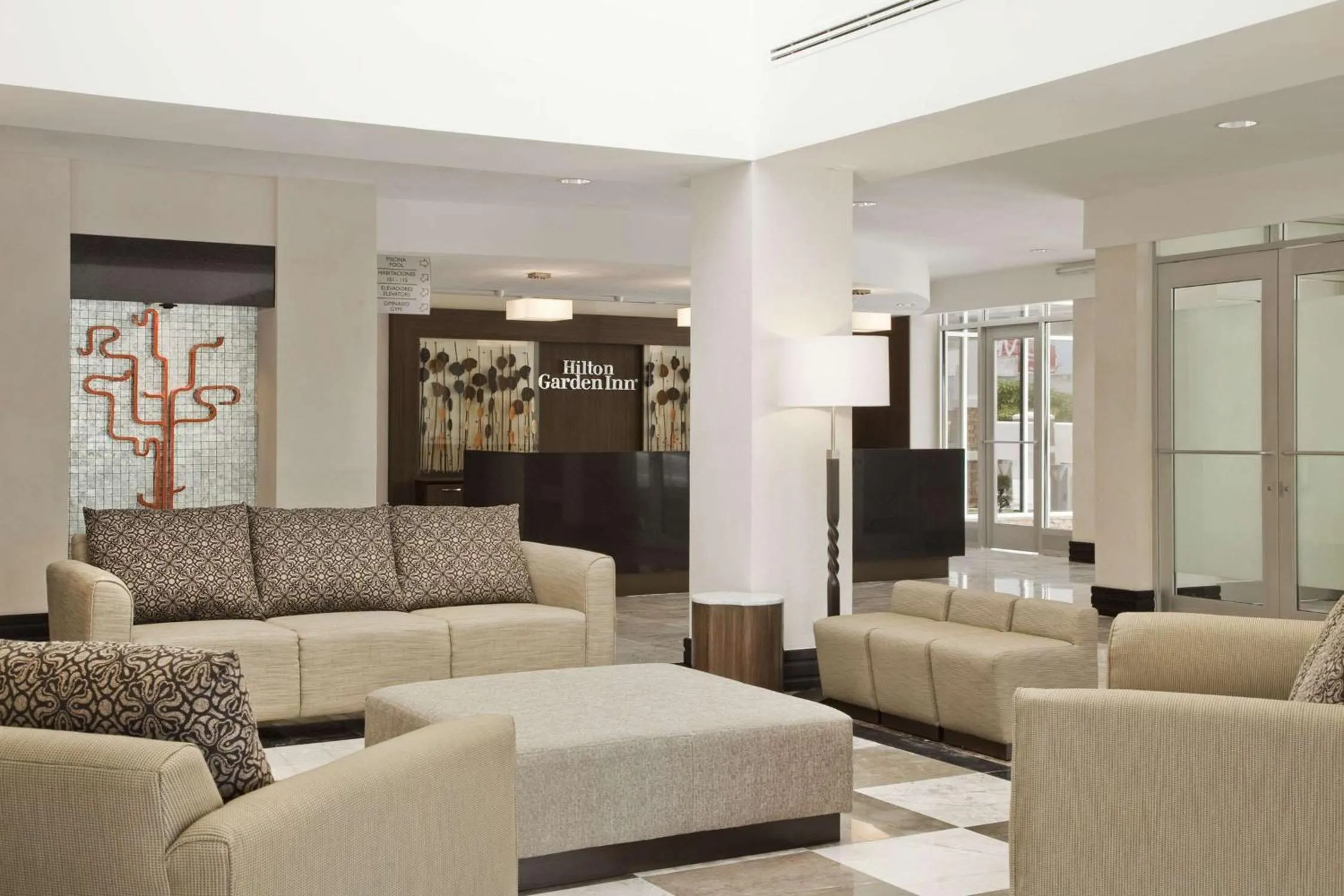 Lobby or reception in Hilton Garden Inn Tuxtla Gutierrez