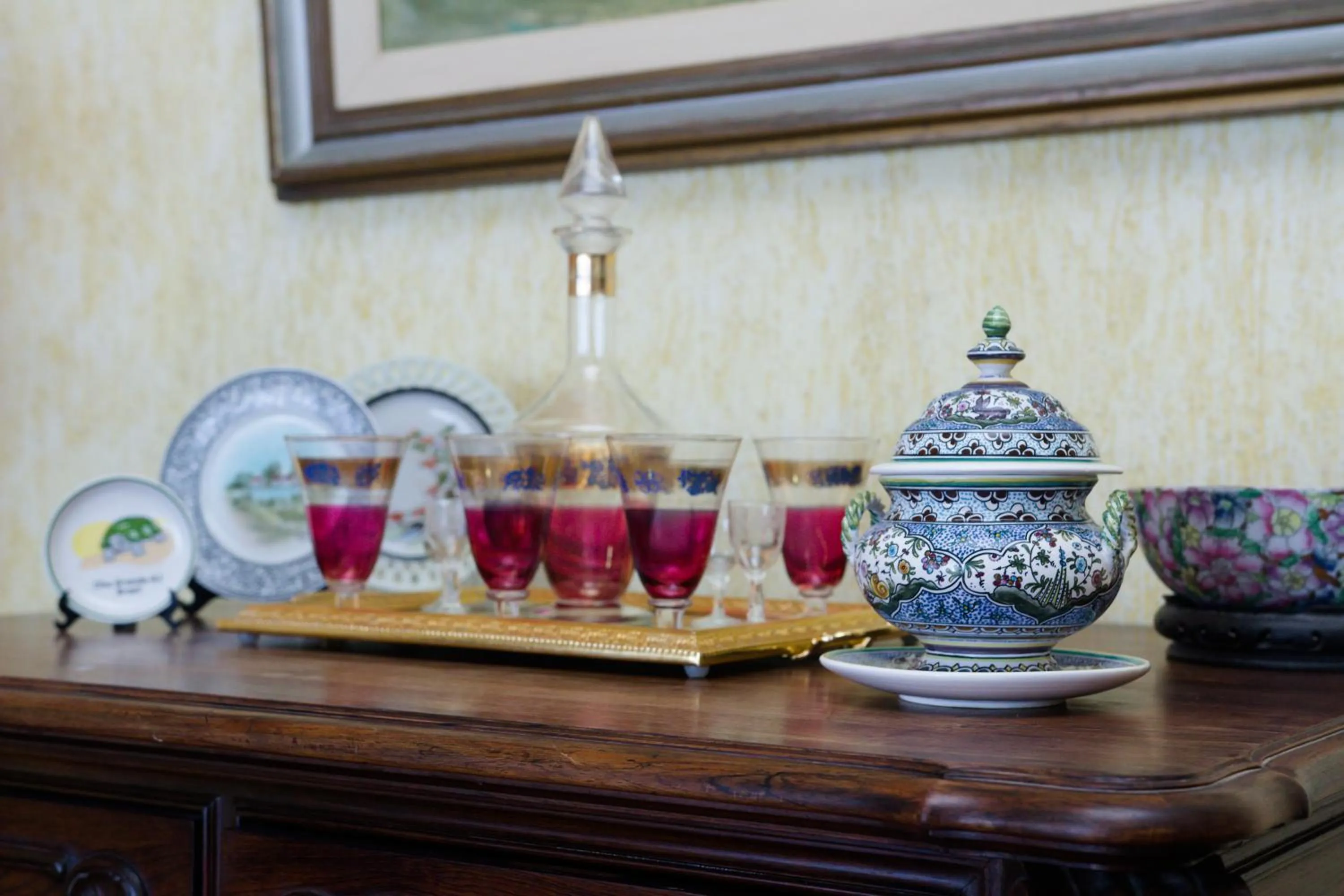 Decorative detail in Hotel Bellatrix