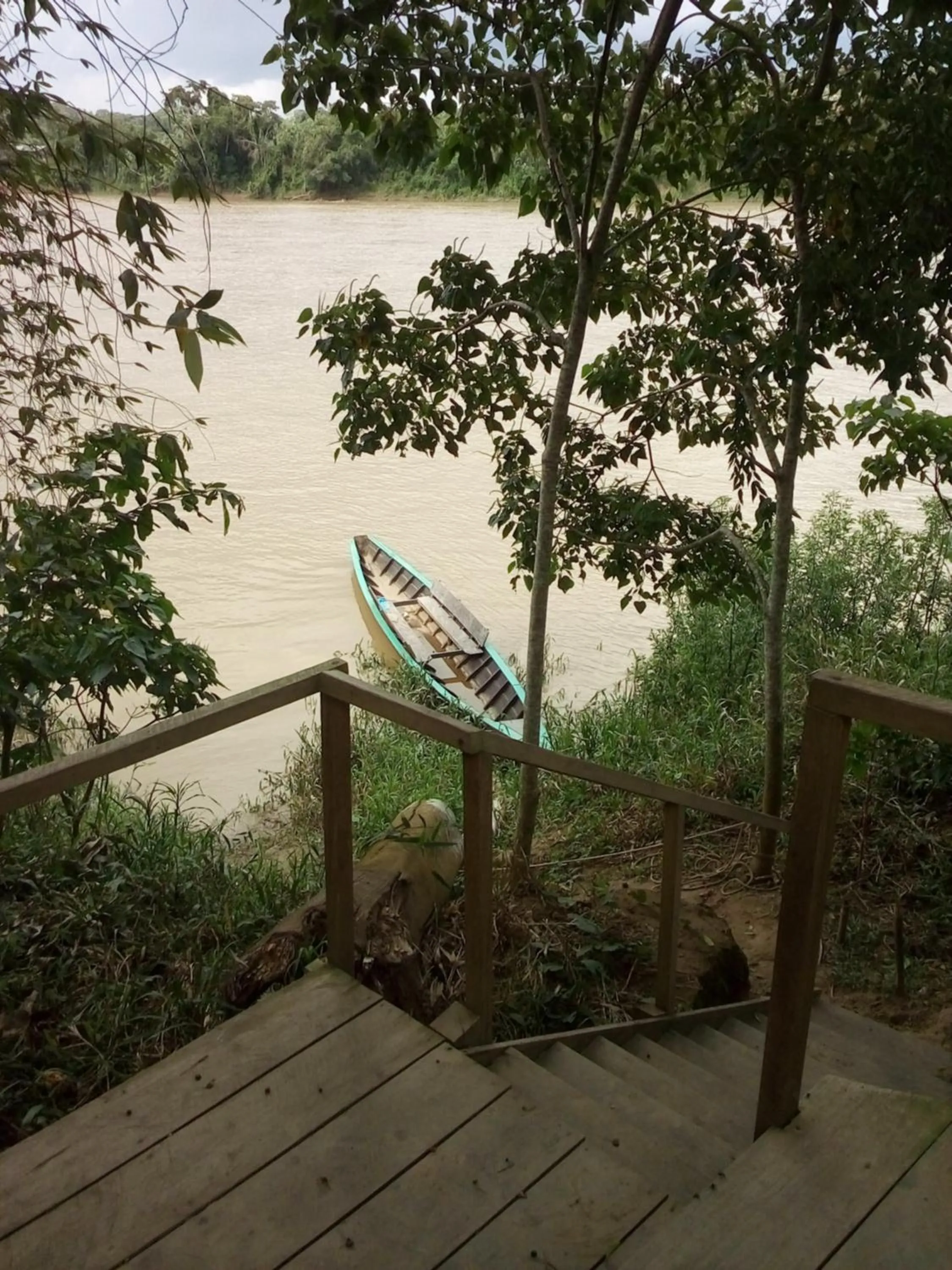 River view in Tambopata River