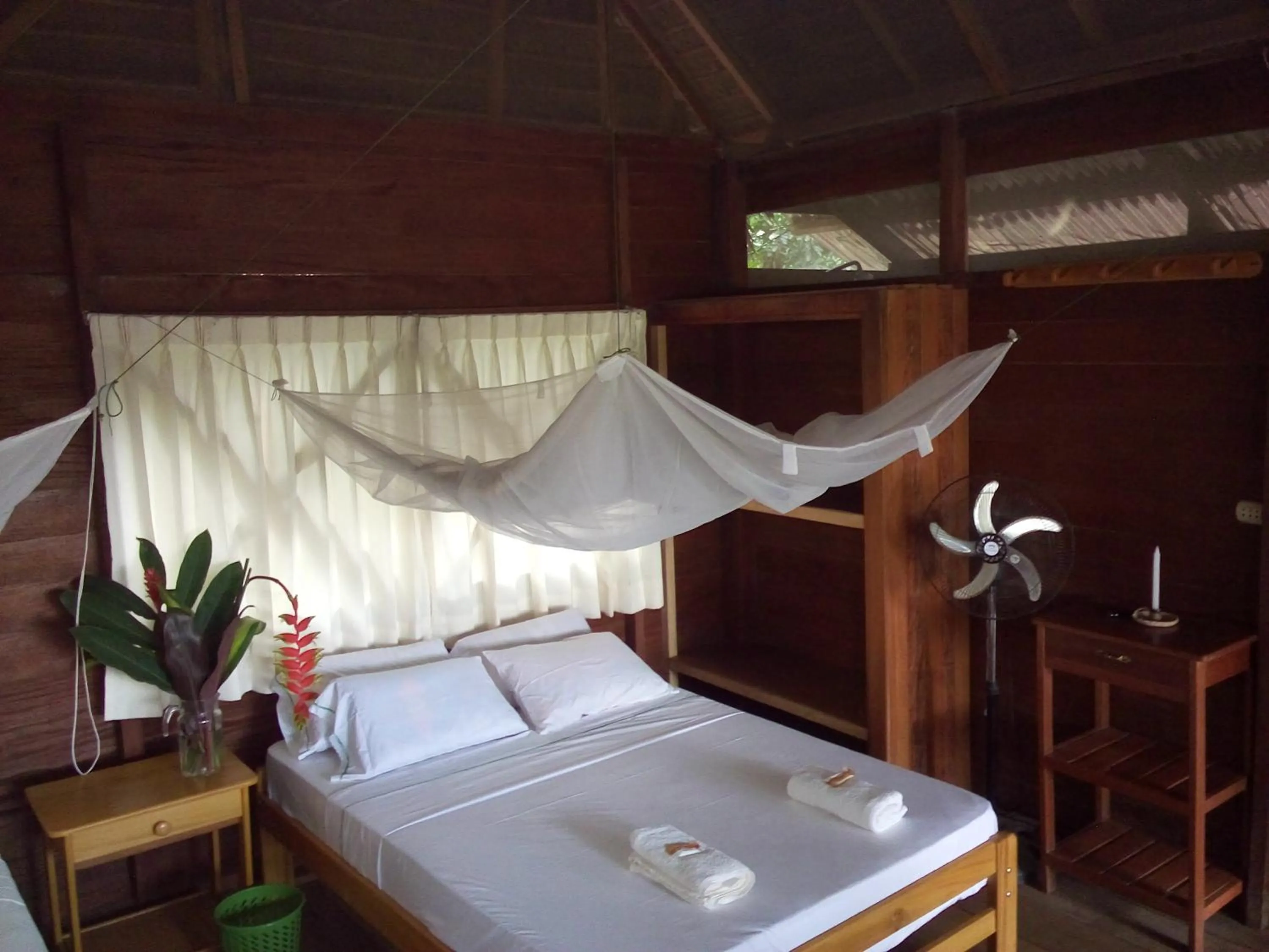 Bed in Tambopata River