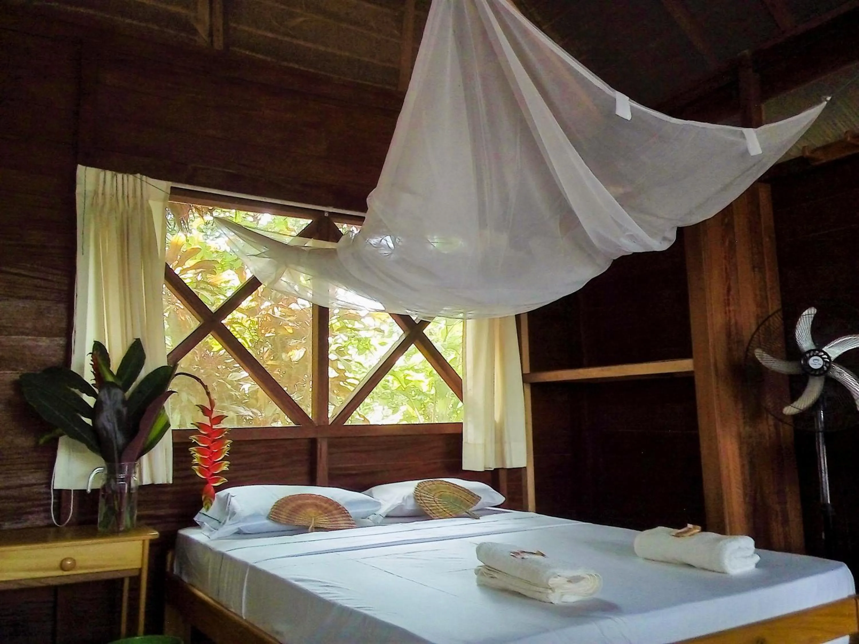 Bed in Tambopata River