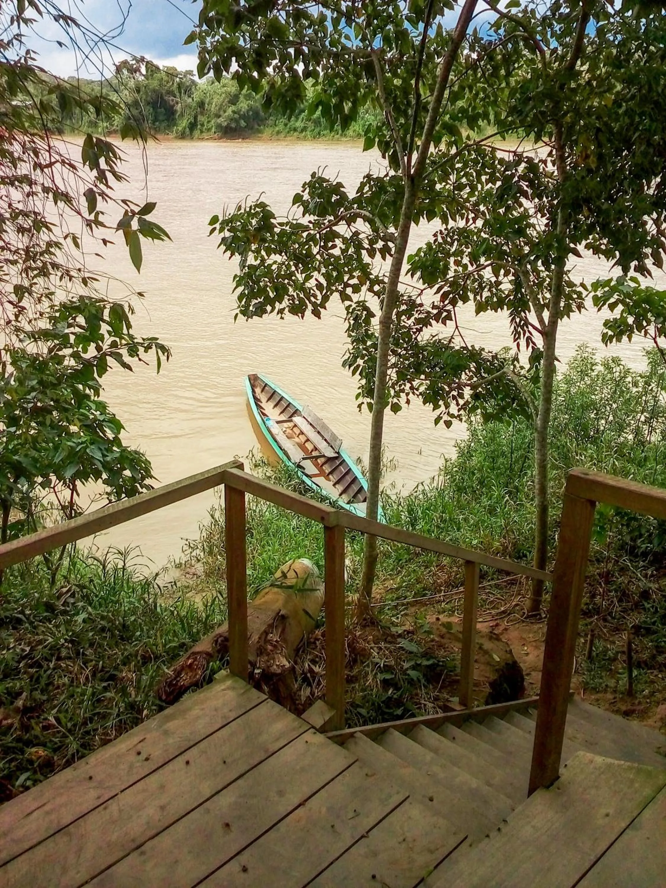 River view in Tambopata River