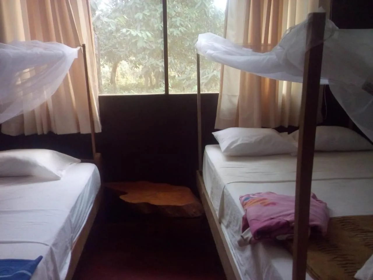 Bed in Tambopata River