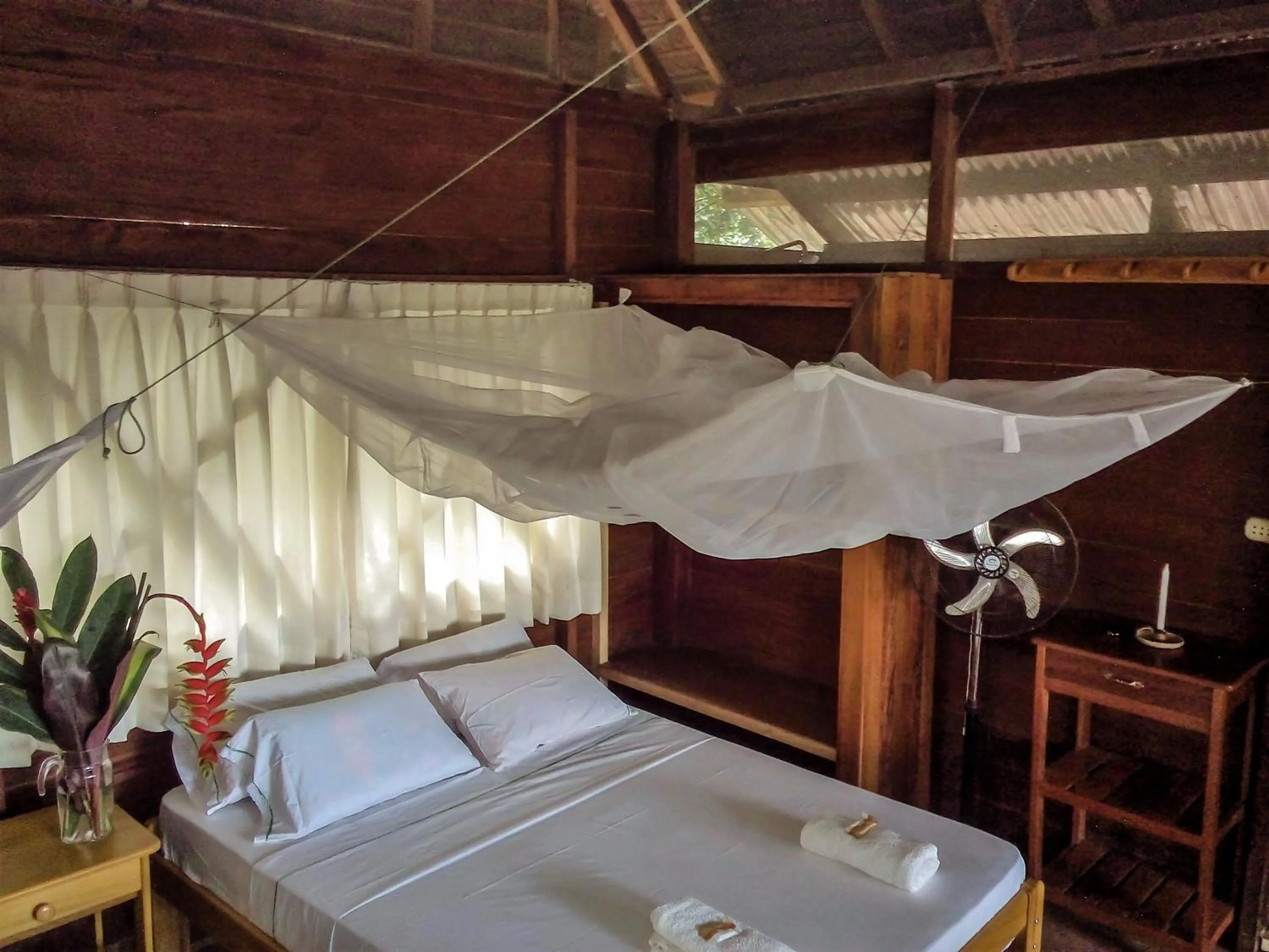 Bed in Tambopata River