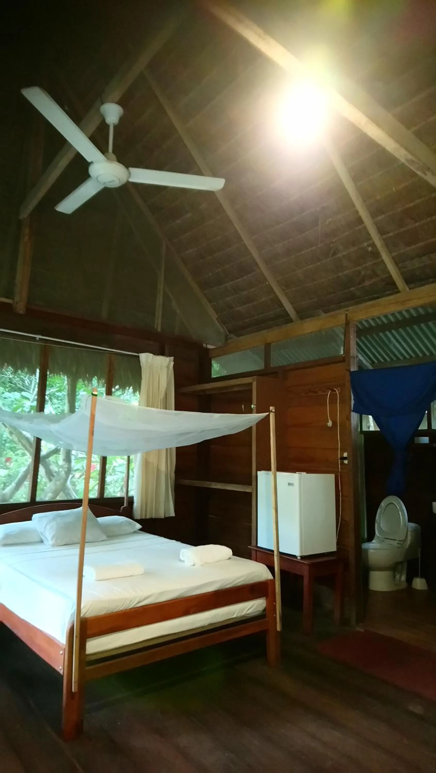 Bed in Tambopata River