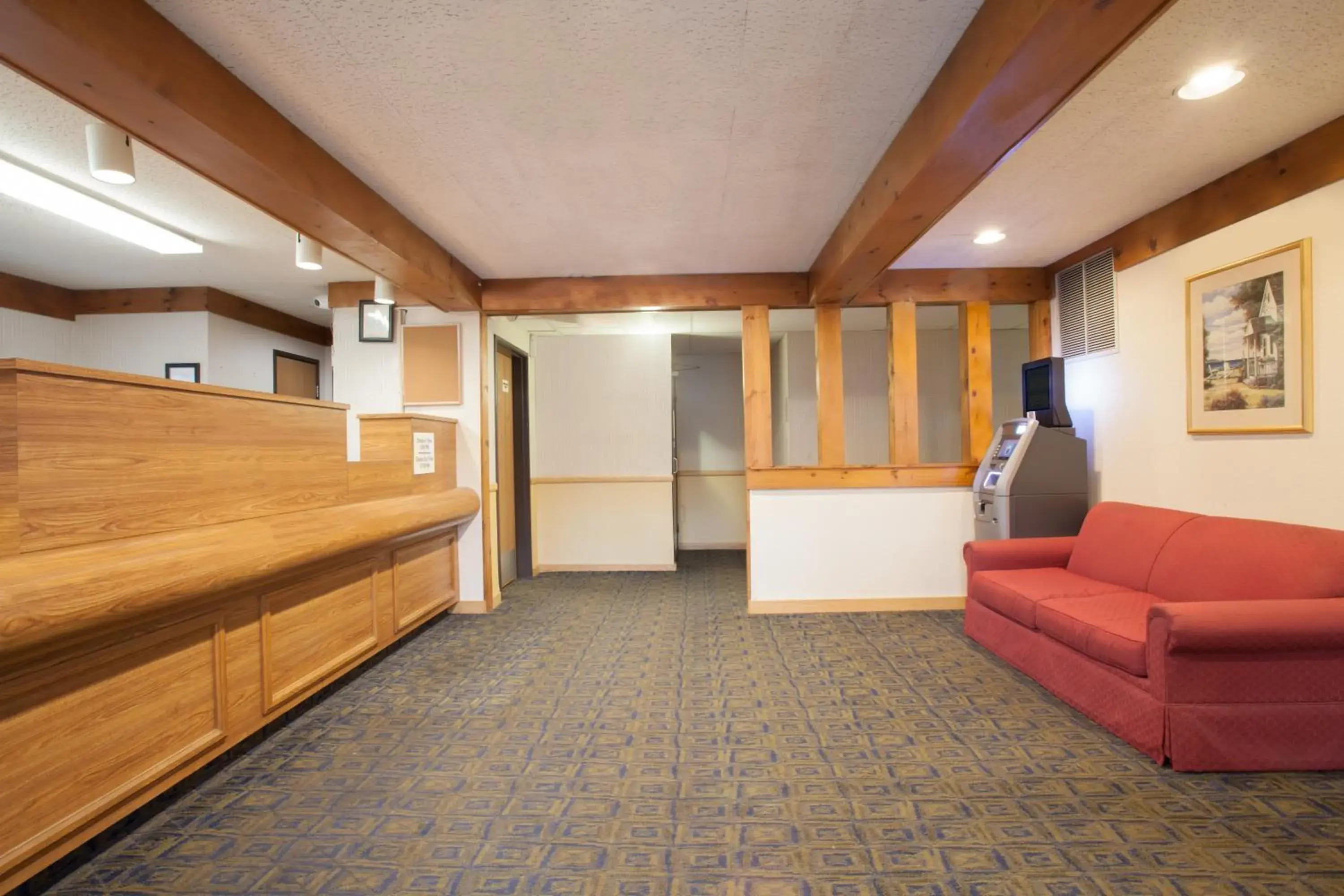 Lobby or reception in Super 8 by Wyndham Oneonta/Cooperstown Lobby or reception in Super 8 by Wyndham Oneonta/Cooperstown