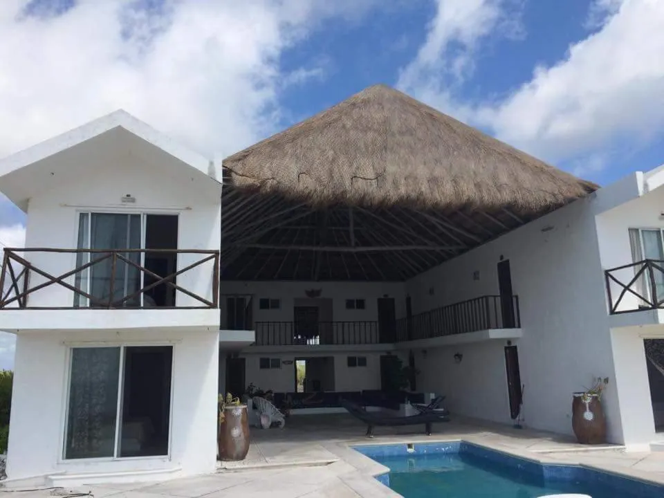 Facade/entrance in Casa Amor Pto Morelos