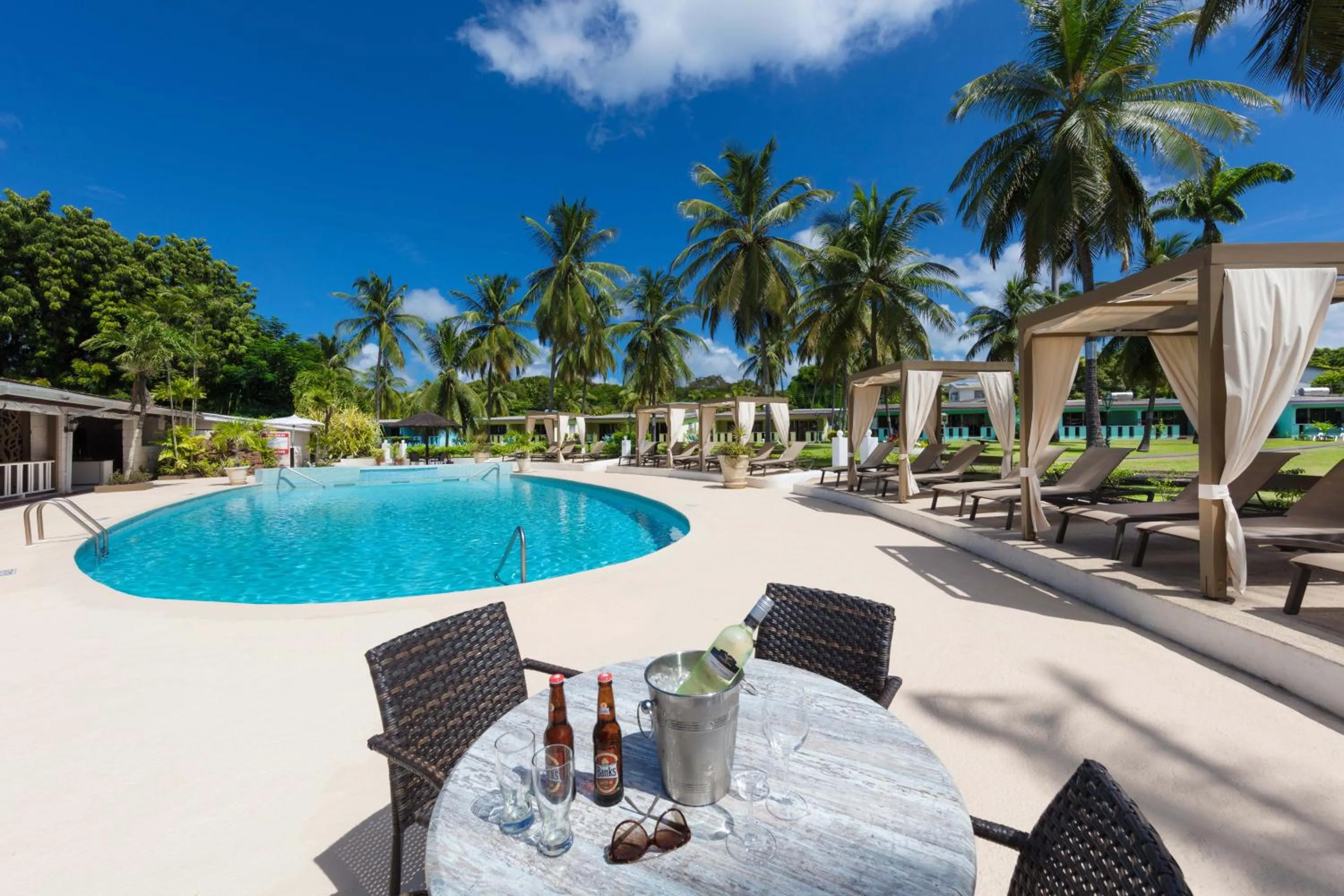Swimming pool in All Seasons Resort