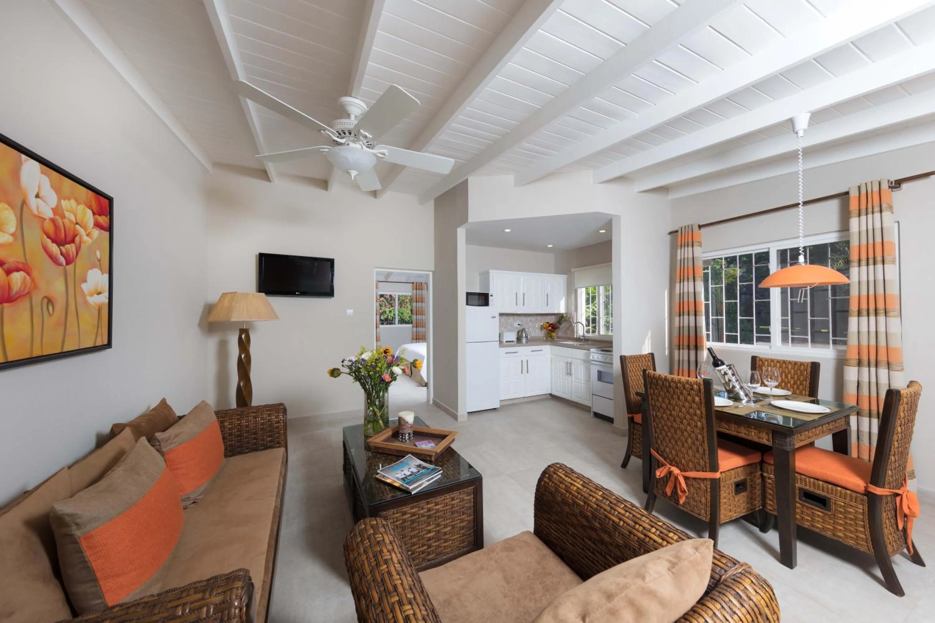 Living room in All Seasons Resort