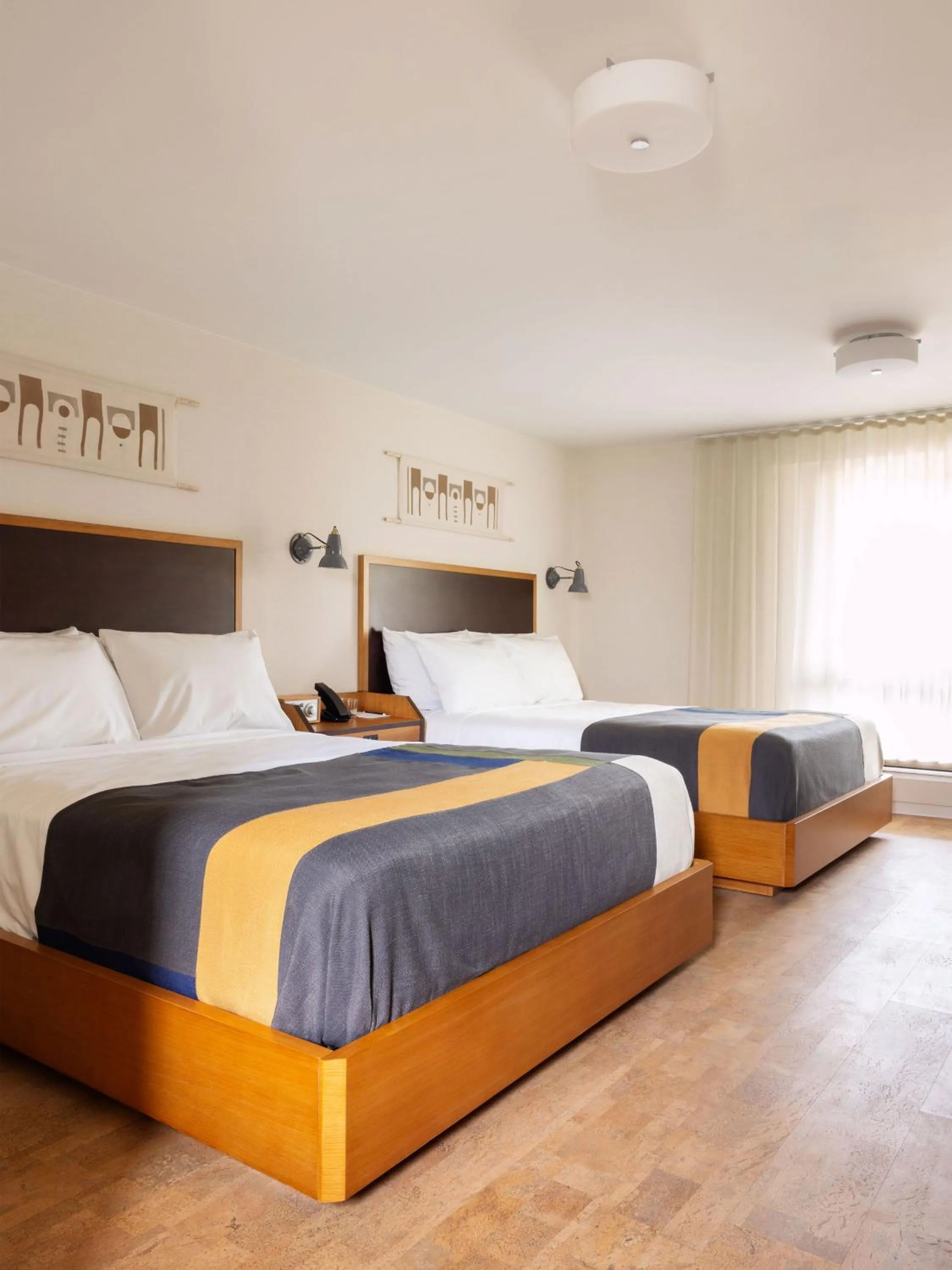 Bed in Trailborn Rocky Mountains