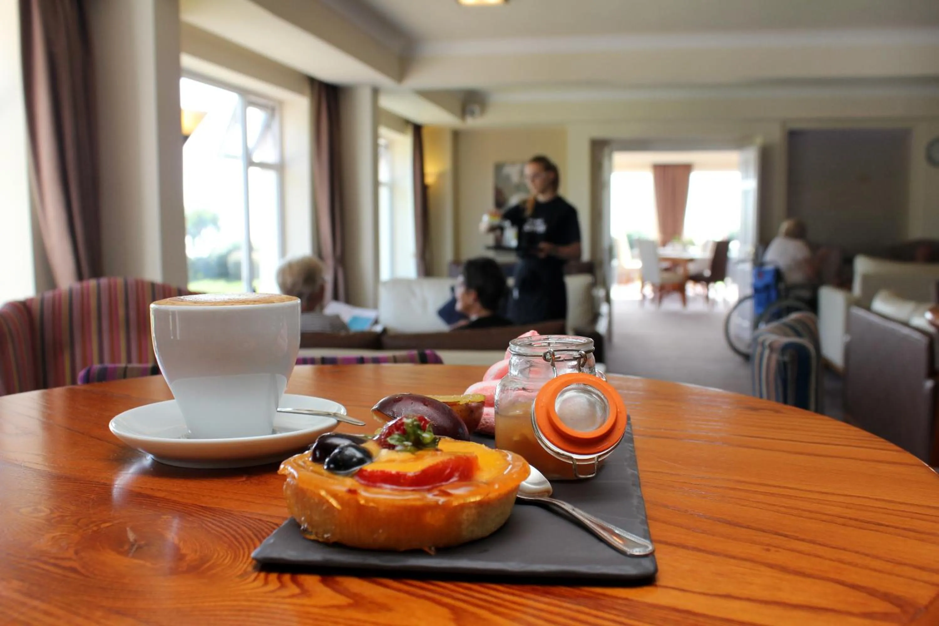 Restaurant/places to eat in Hotel Jerbourg