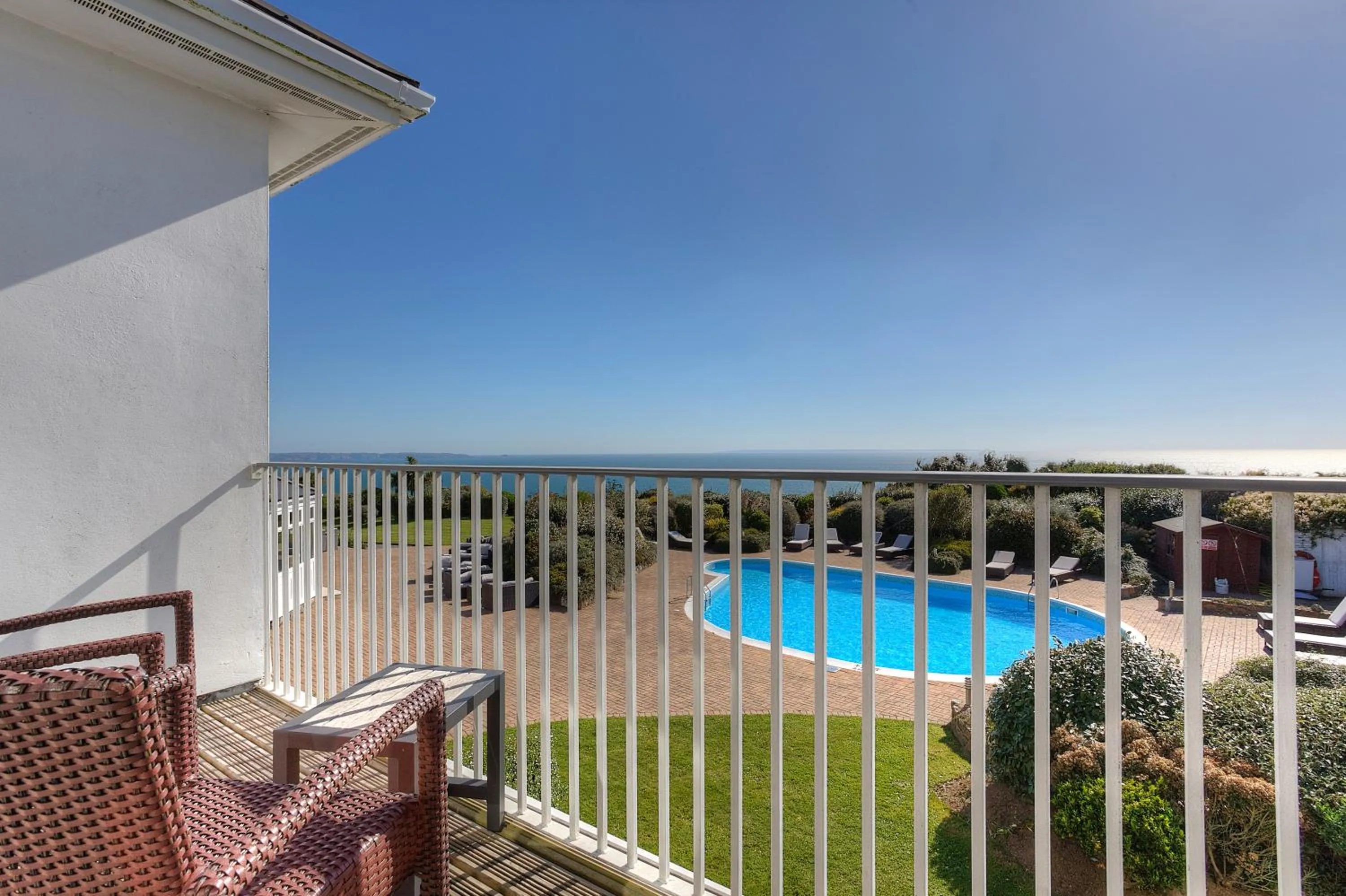 Sea view in Hotel Jerbourg