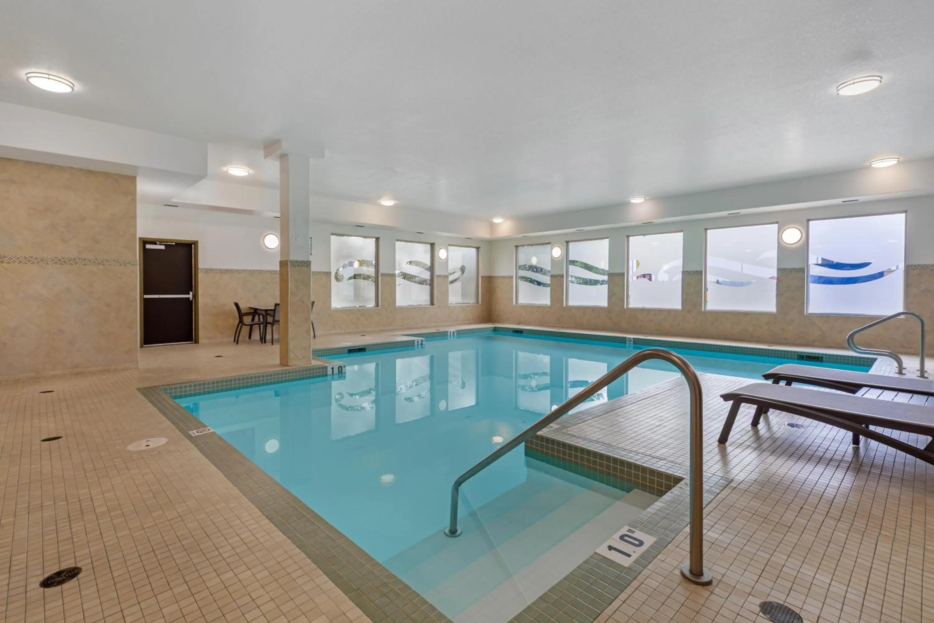 Pool view in Best Western Plus St Albert