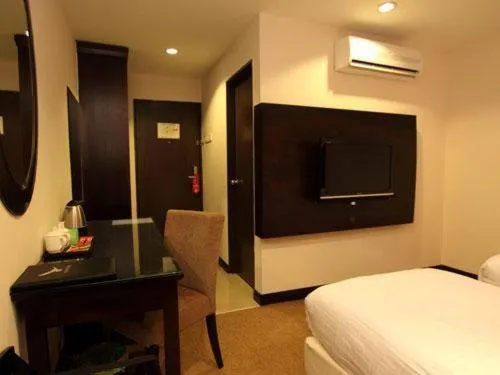 Bed in Country Hotel