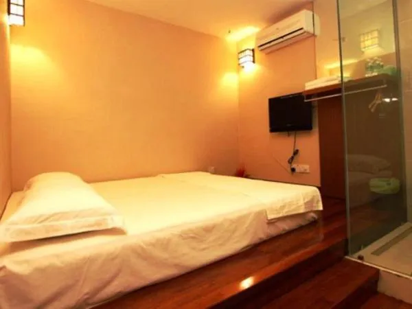 Bed in Country Hotel