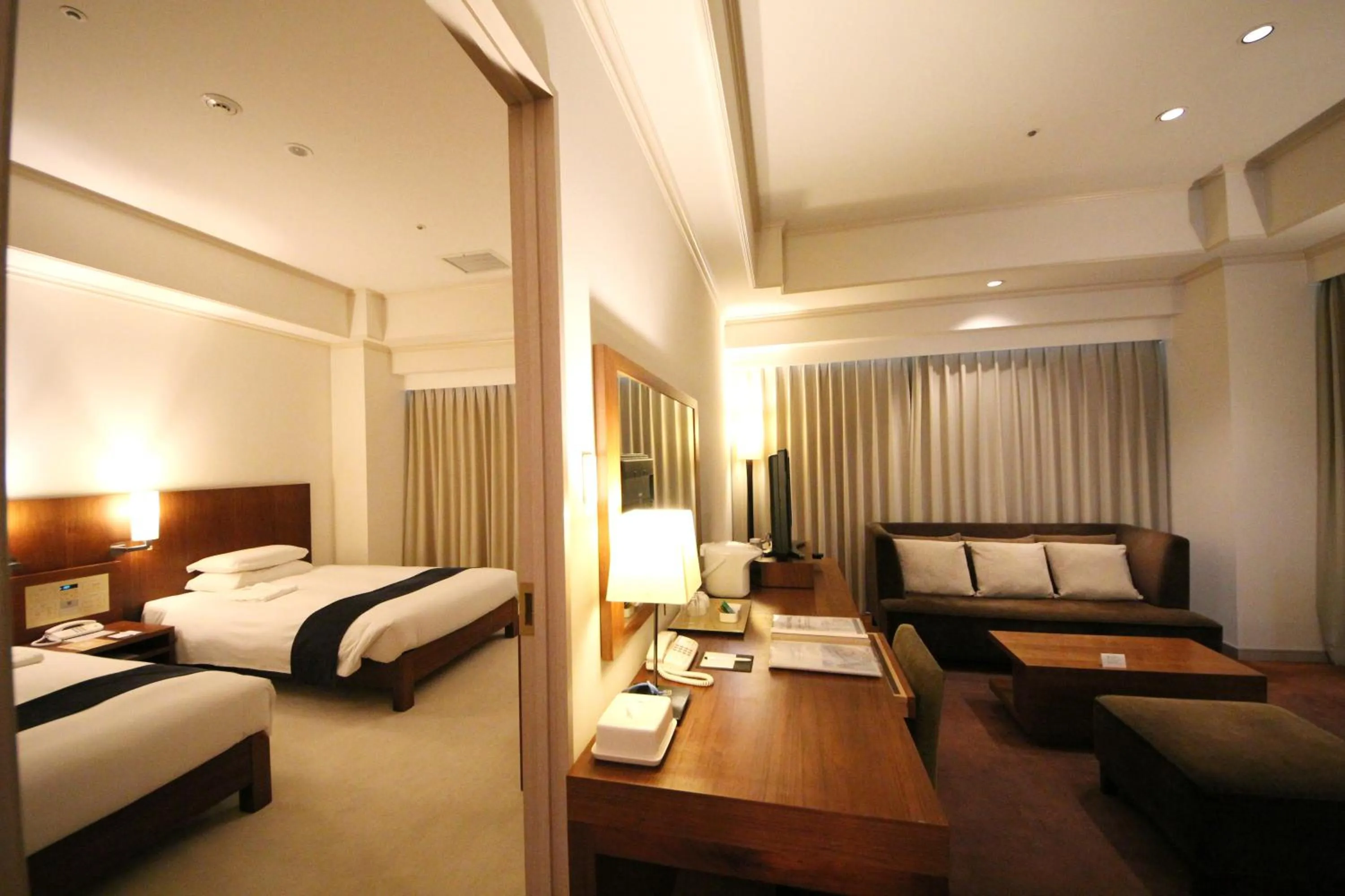 Photo of the whole room, Bed in Chateraise Gateaux Kingdom Sapporo