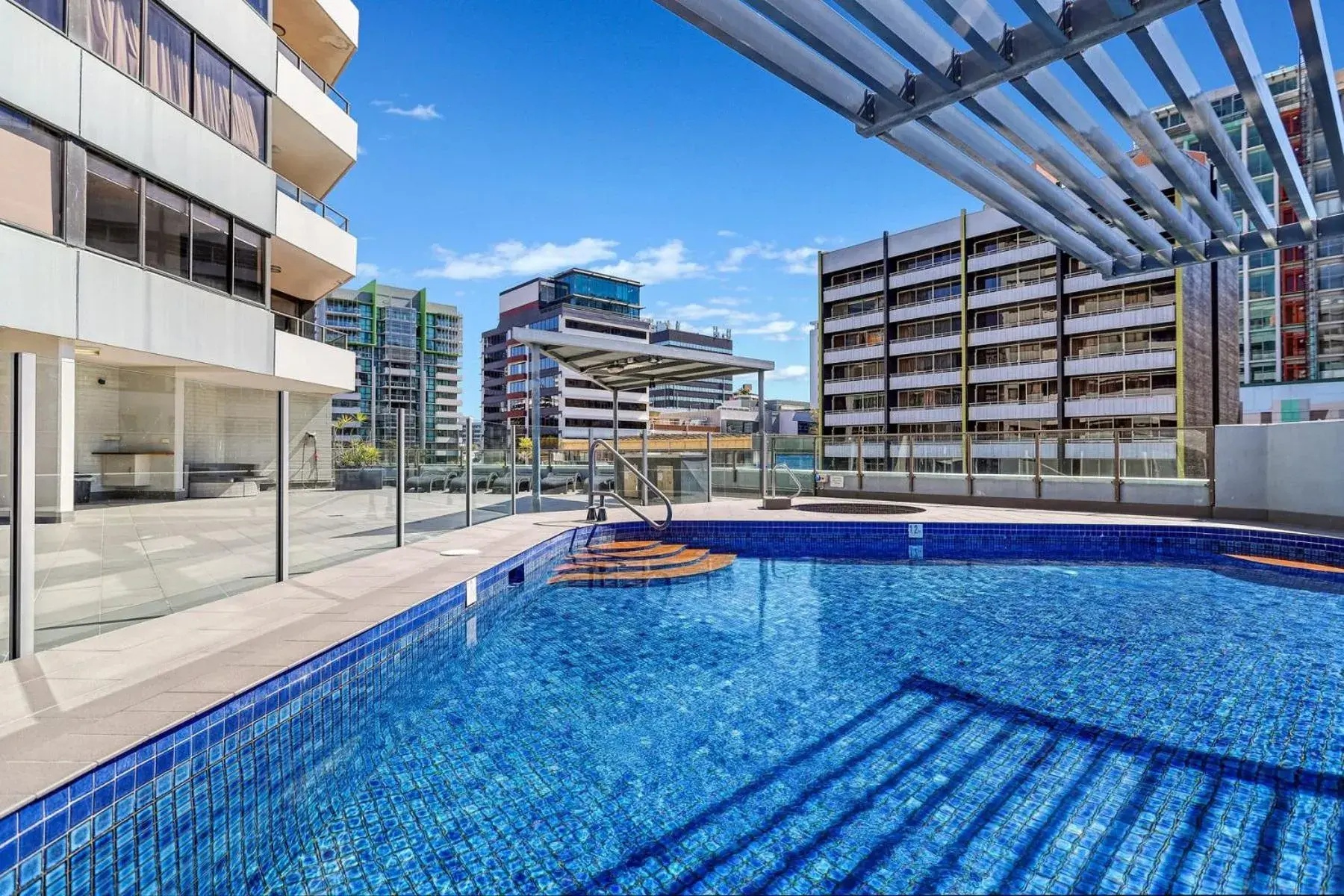 Swimming pool in The Astor Apartments Swimming pool in The Astor Apartments