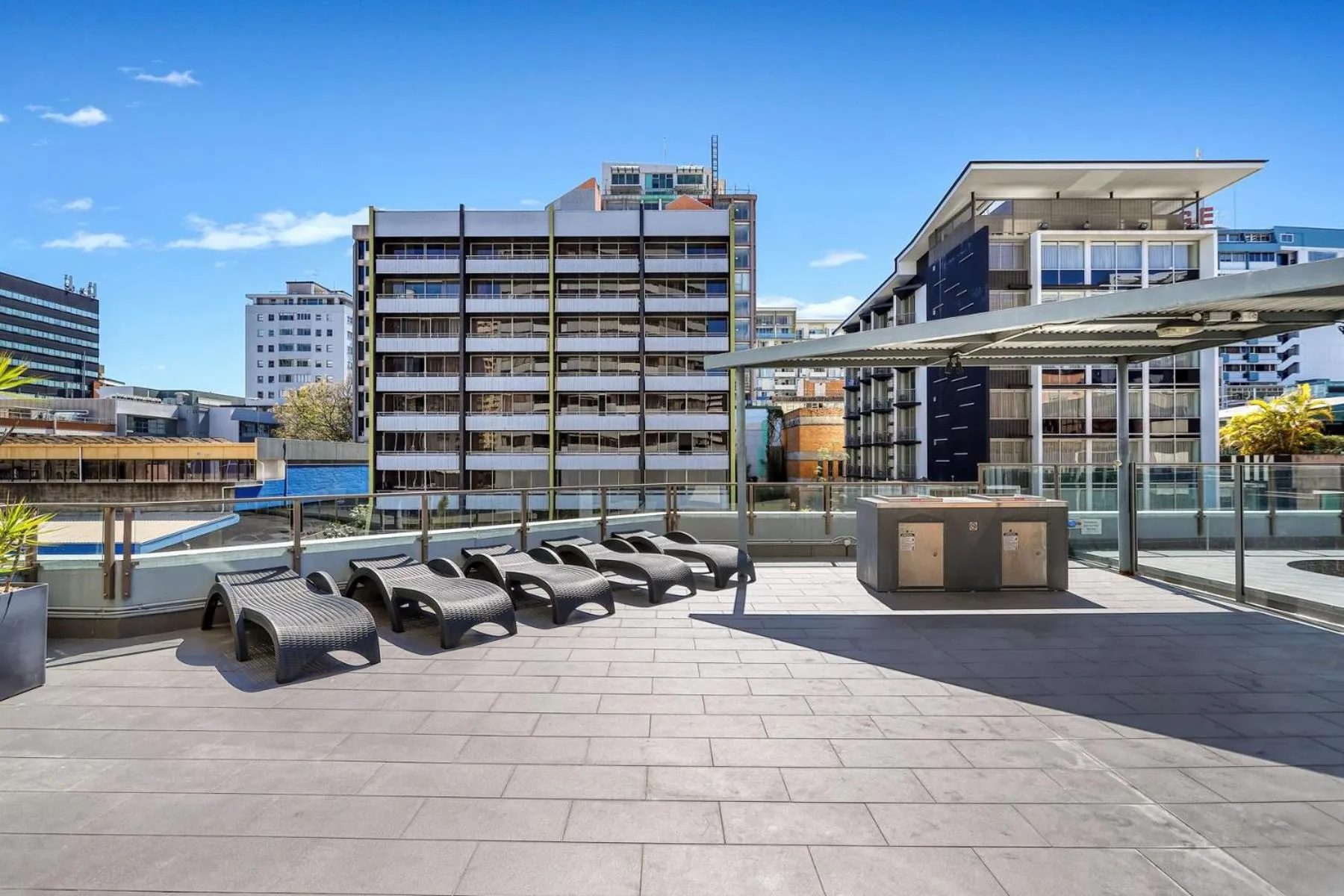 BBQ facilities in The Astor Apartments