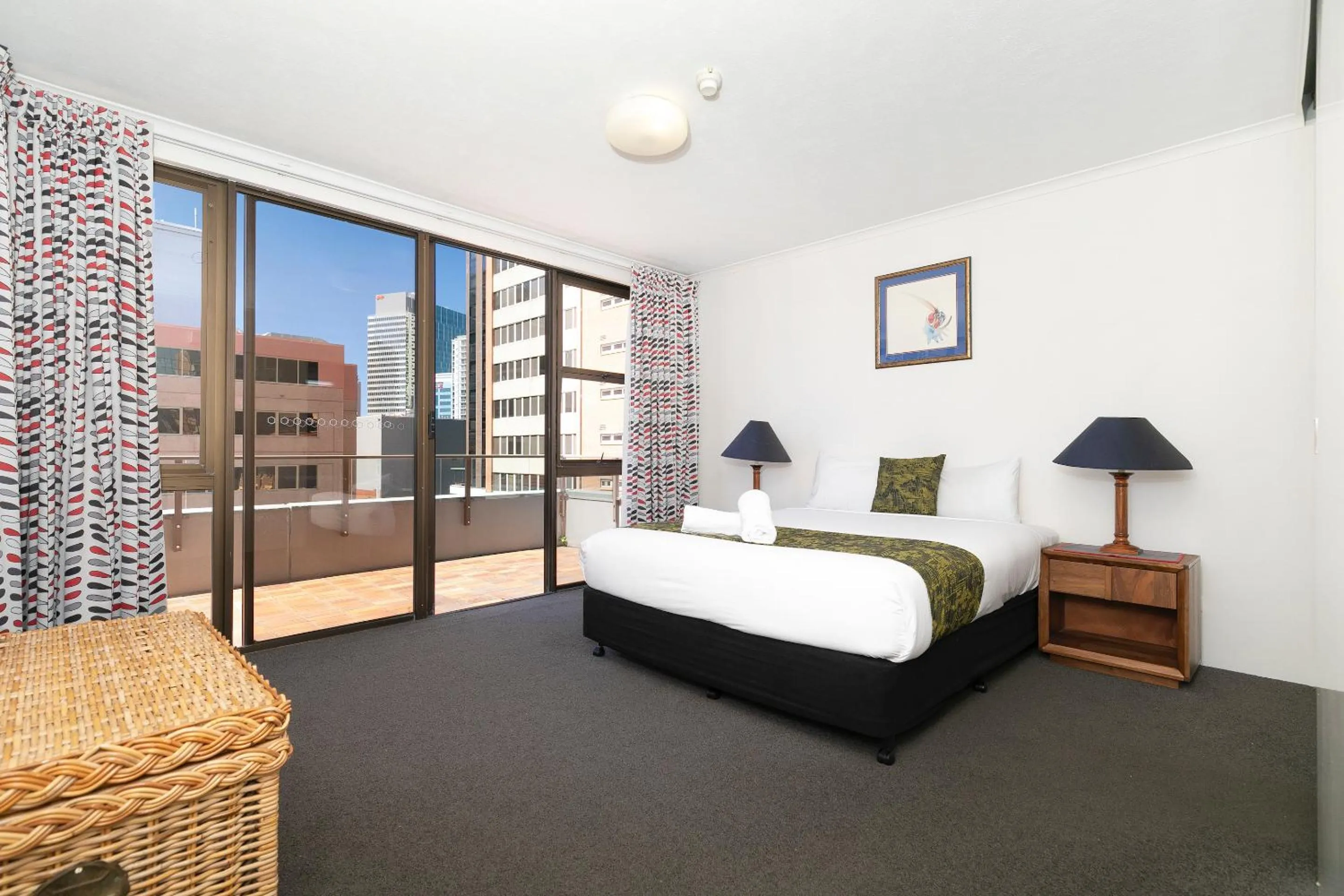 Bedroom, Bed in The Astor Apartments