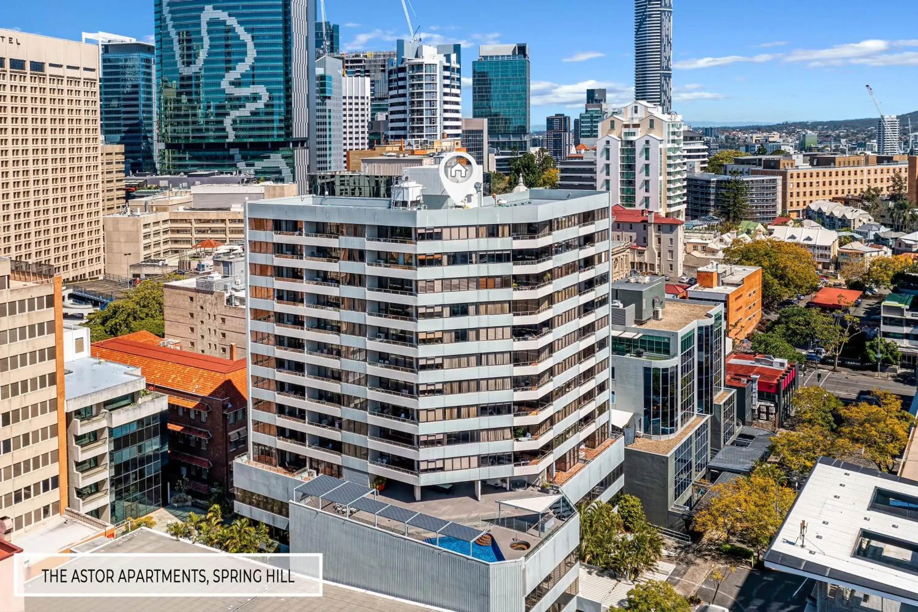 Property building in The Astor Apartments Property building in The Astor Apartments