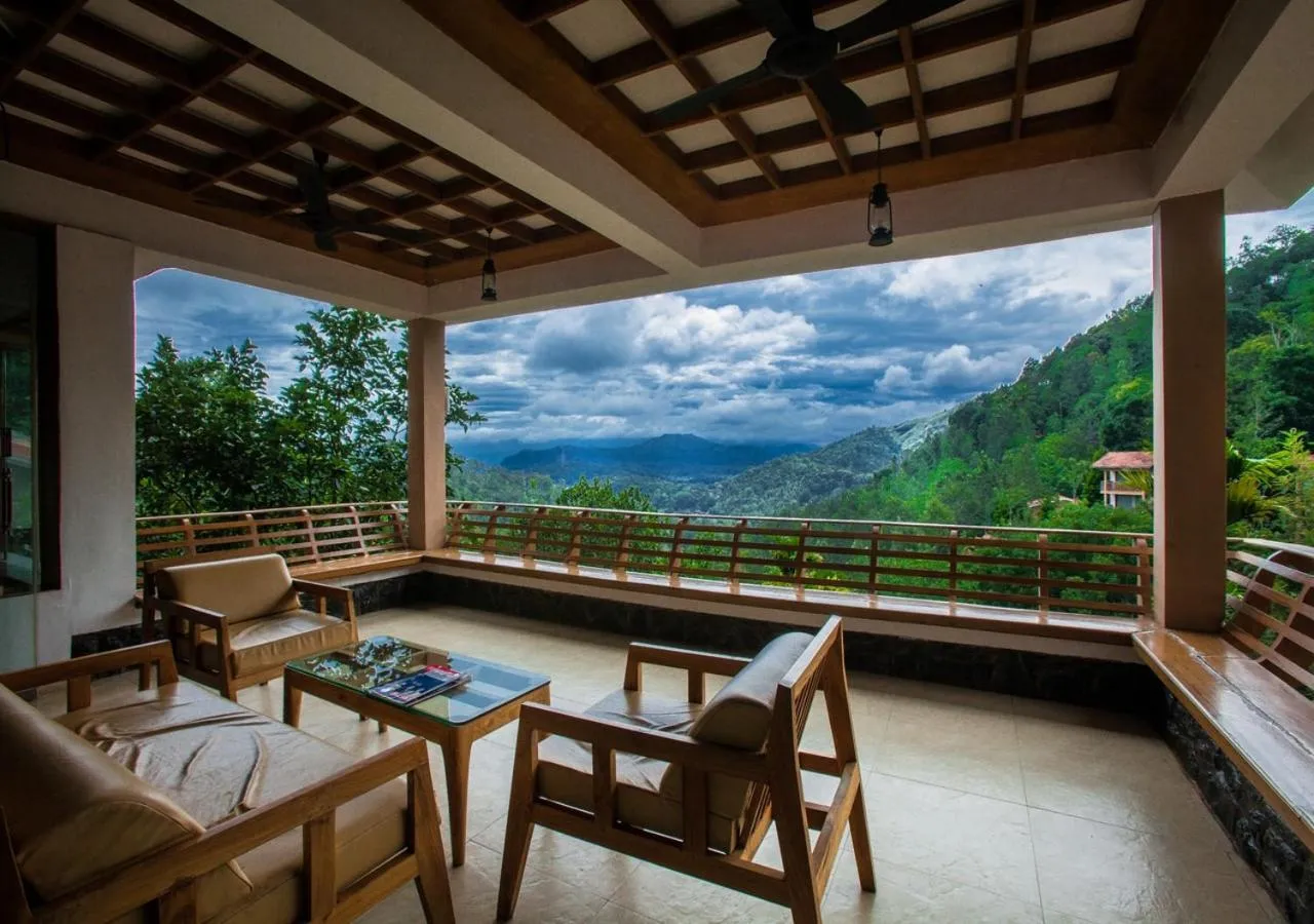 Lobby or reception in Oxygen Resorts Thekkady
