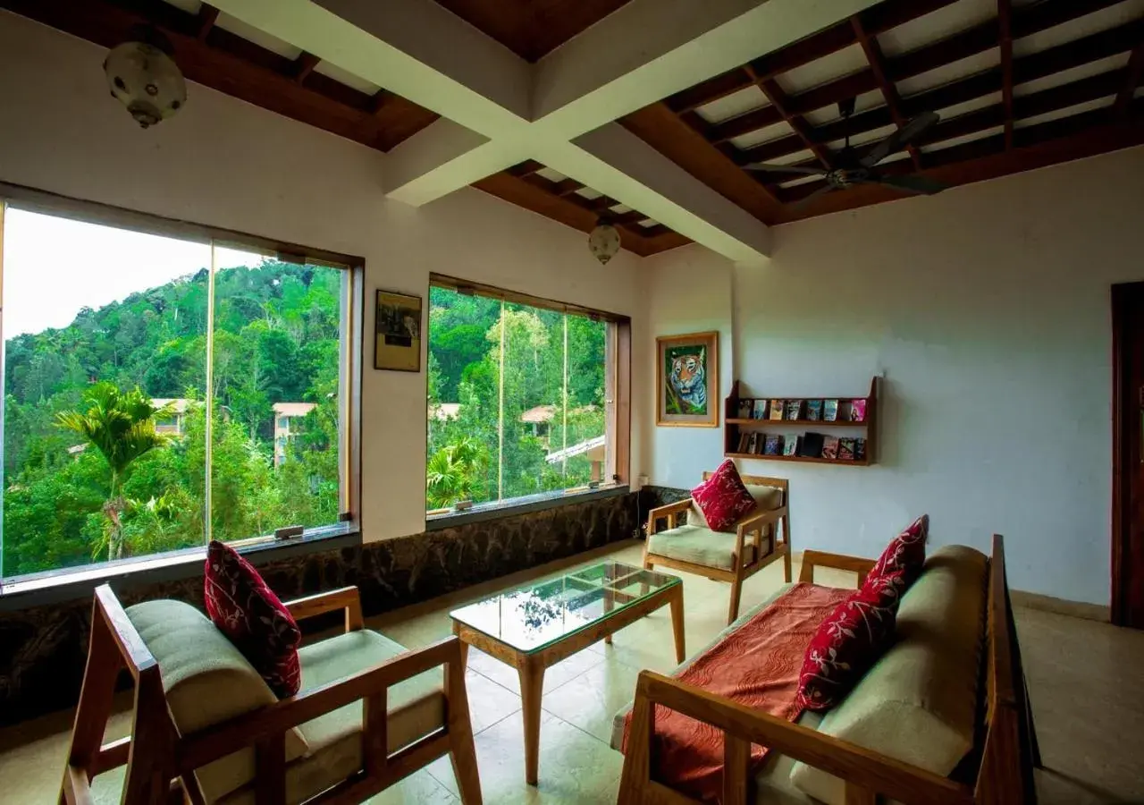 Lobby or reception in Oxygen Resorts Thekkady Lobby or reception in Oxygen Resorts Thekkady