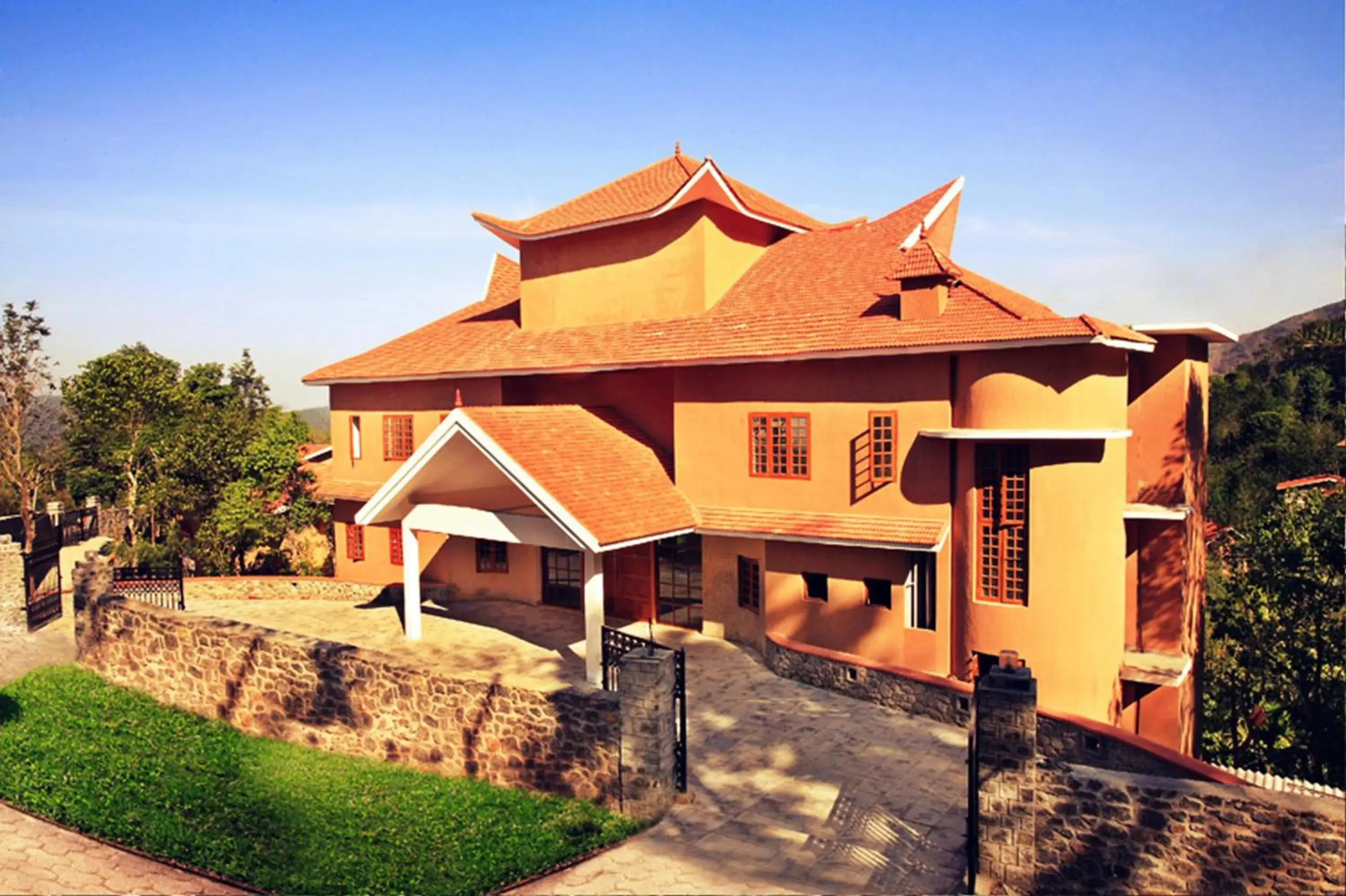 Facade/entrance in Oxygen Resorts Thekkady Facade/entrance in Oxygen Resorts Thekkady