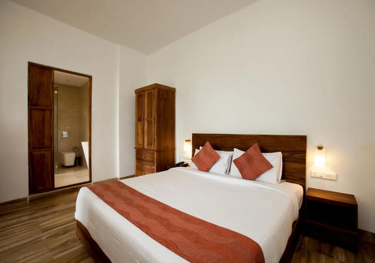 Bedroom, Bed in Oxygen Resorts Thekkady