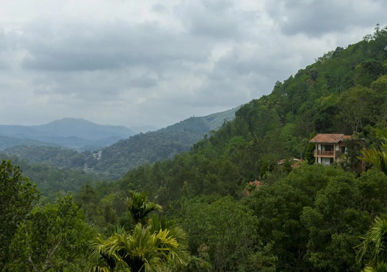 Bird's eye view in Oxygen Resorts Thekkady