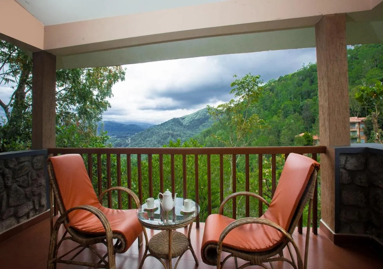 Balcony/Terrace in Oxygen Resorts Thekkady