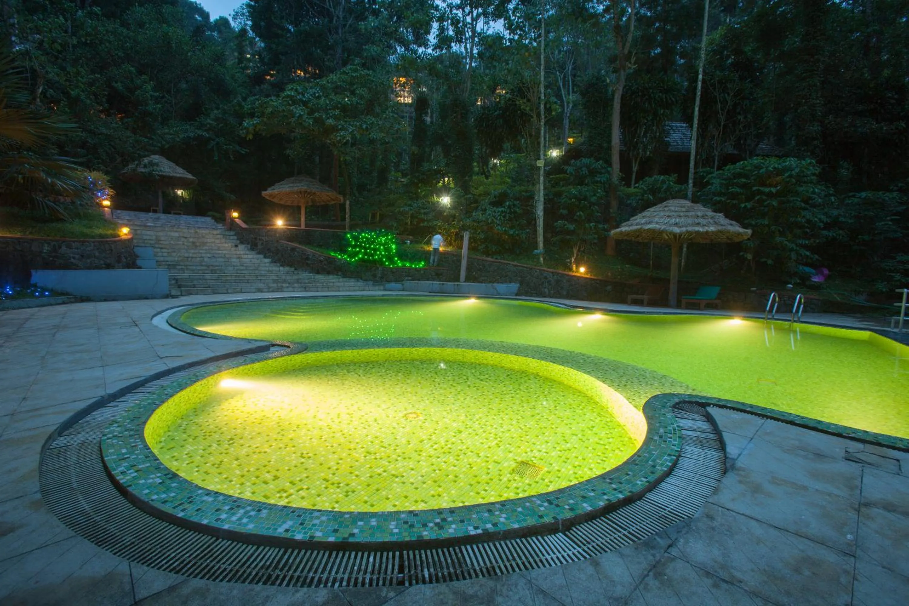 Garden in Oxygen Resorts Thekkady