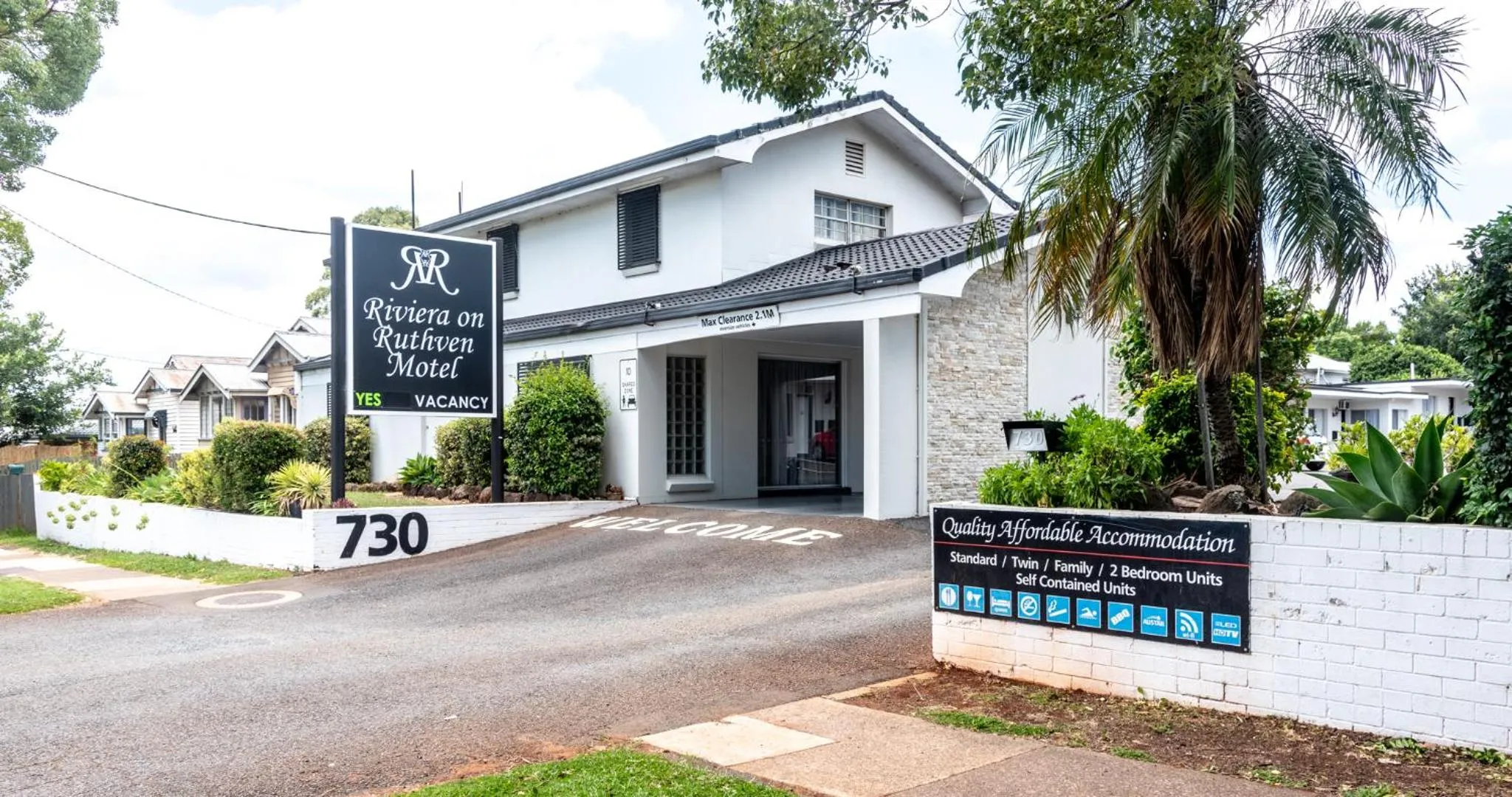 Property logo or sign in Riviera on Ruthven